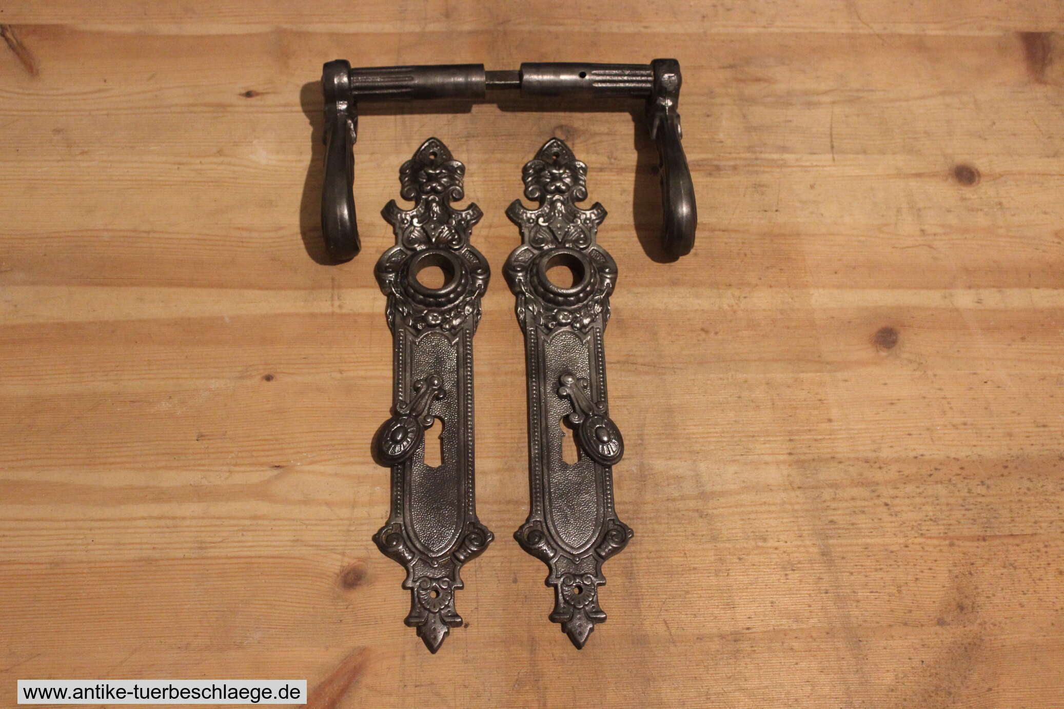 Antike Türklinke  Gründerzeit Löwenkopf #3 – Ansicht 1