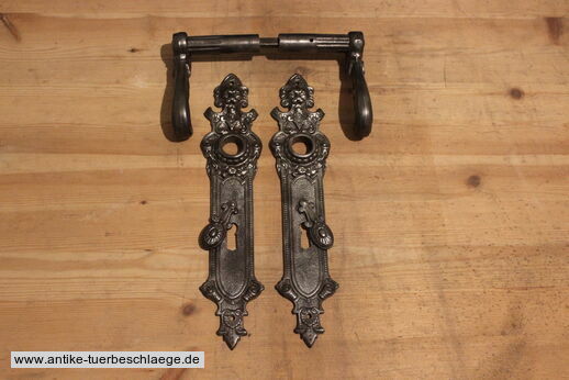 Antike Türklinke  Gründerzeit Löwenkopf #3