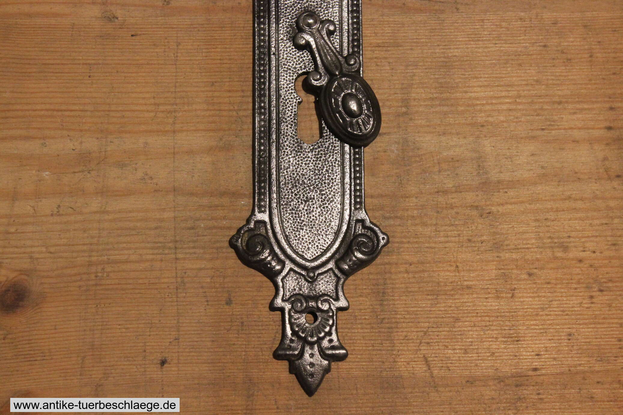 Antike Türklinke  Gründerzeit Löwenkopf #3 – Ansicht 3