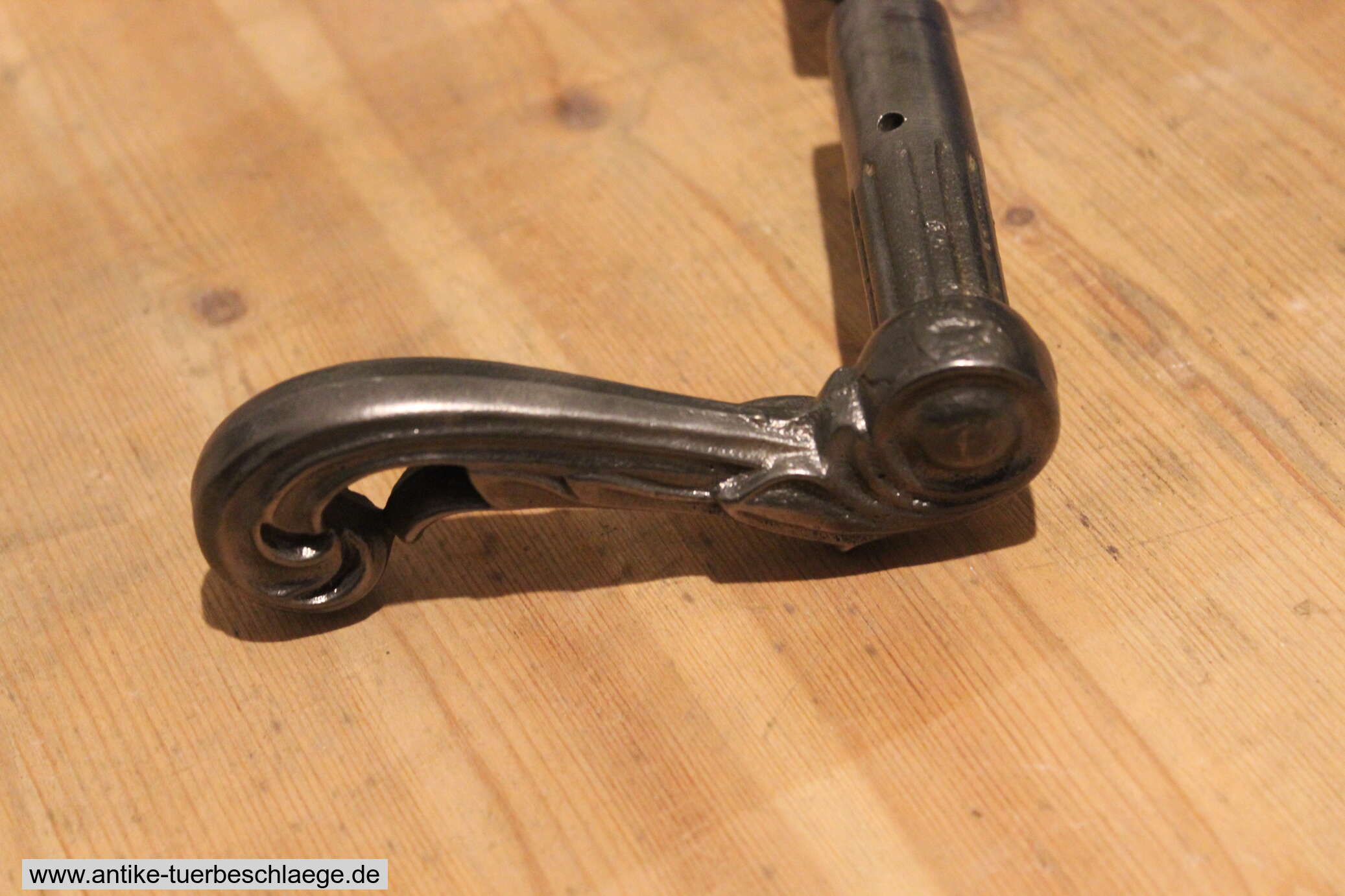 Antike Türklinke  Gründerzeit Löwenkopf #3 – Ansicht 5