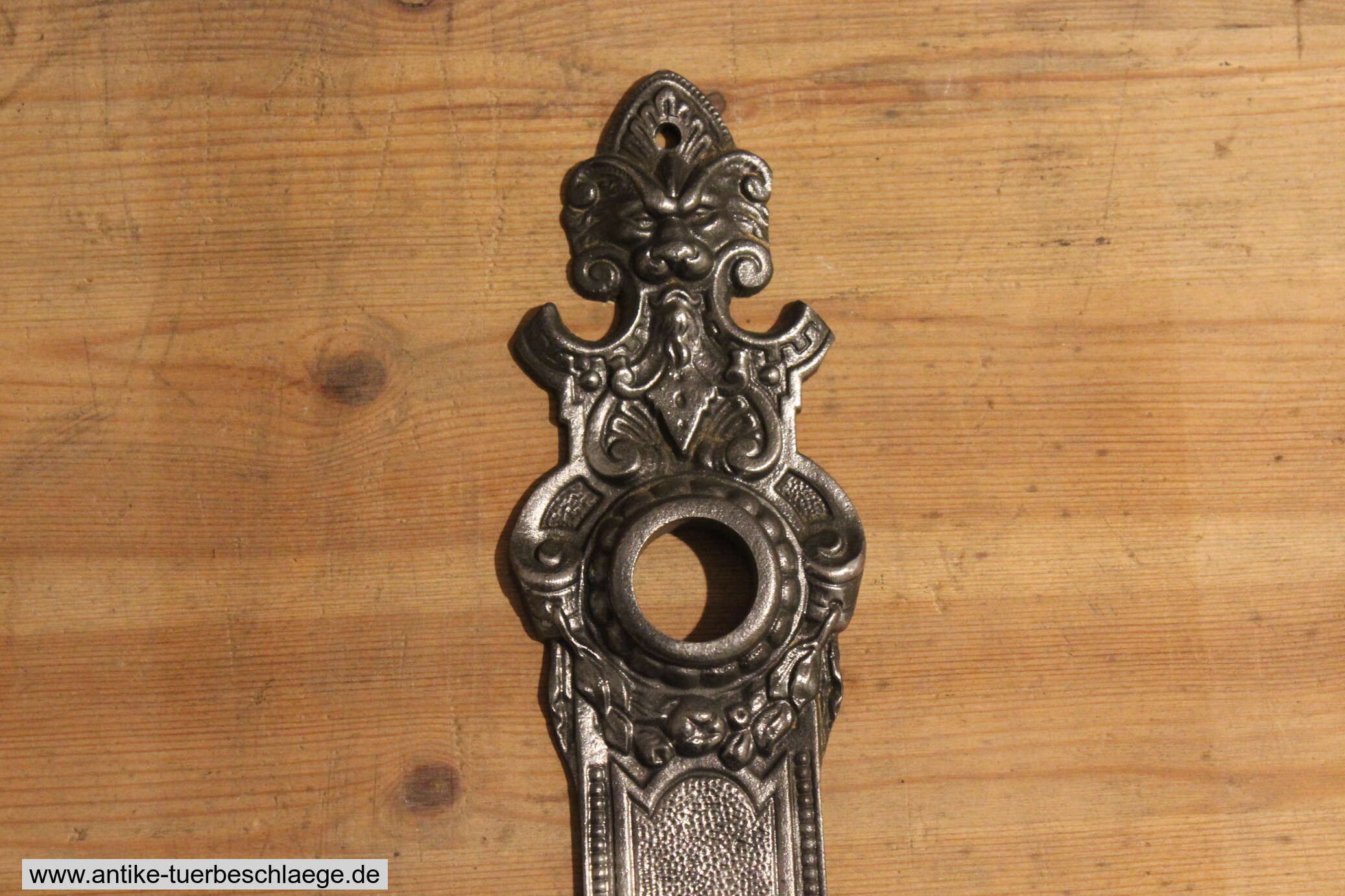Antike Türklinke  Gründerzeit Löwenkopf #4 – Ansicht 2