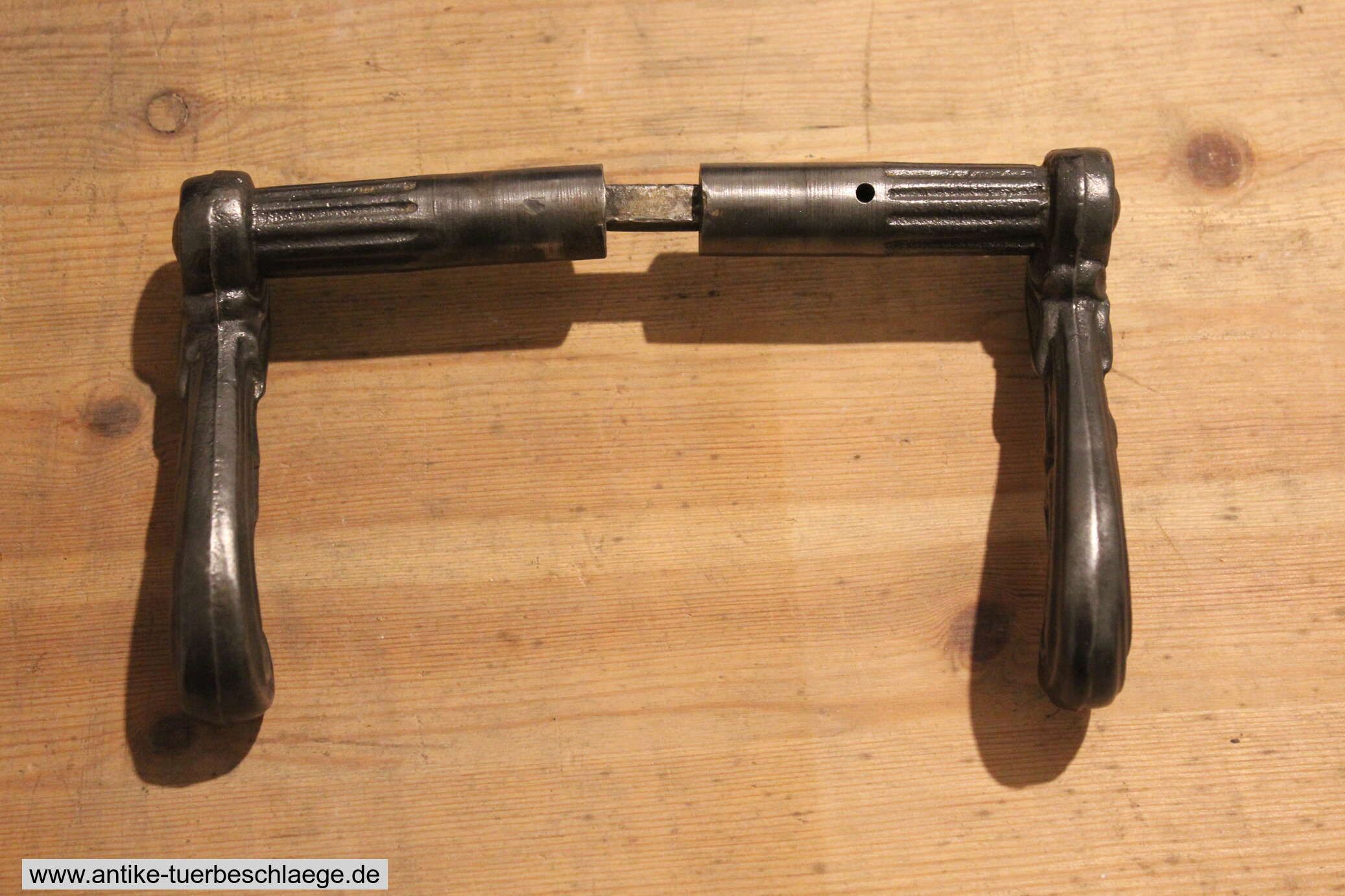 Antike Türklinke  Gründerzeit Löwenkopf #4 – Ansicht 4