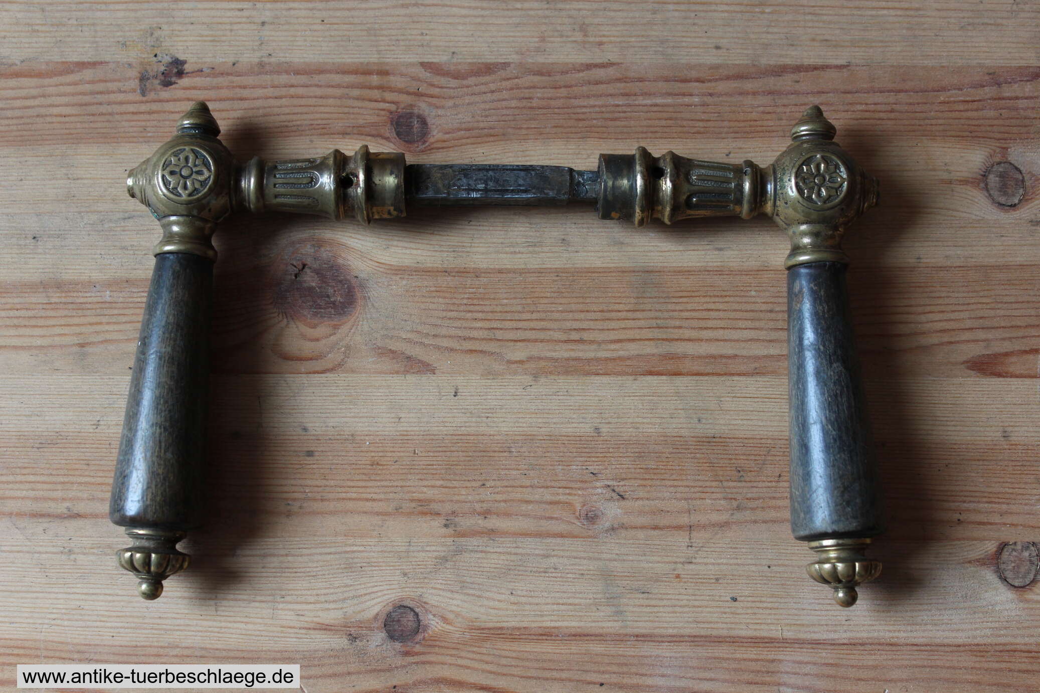 Historische Türklinke Gründerzeit Messing – Ansicht 4