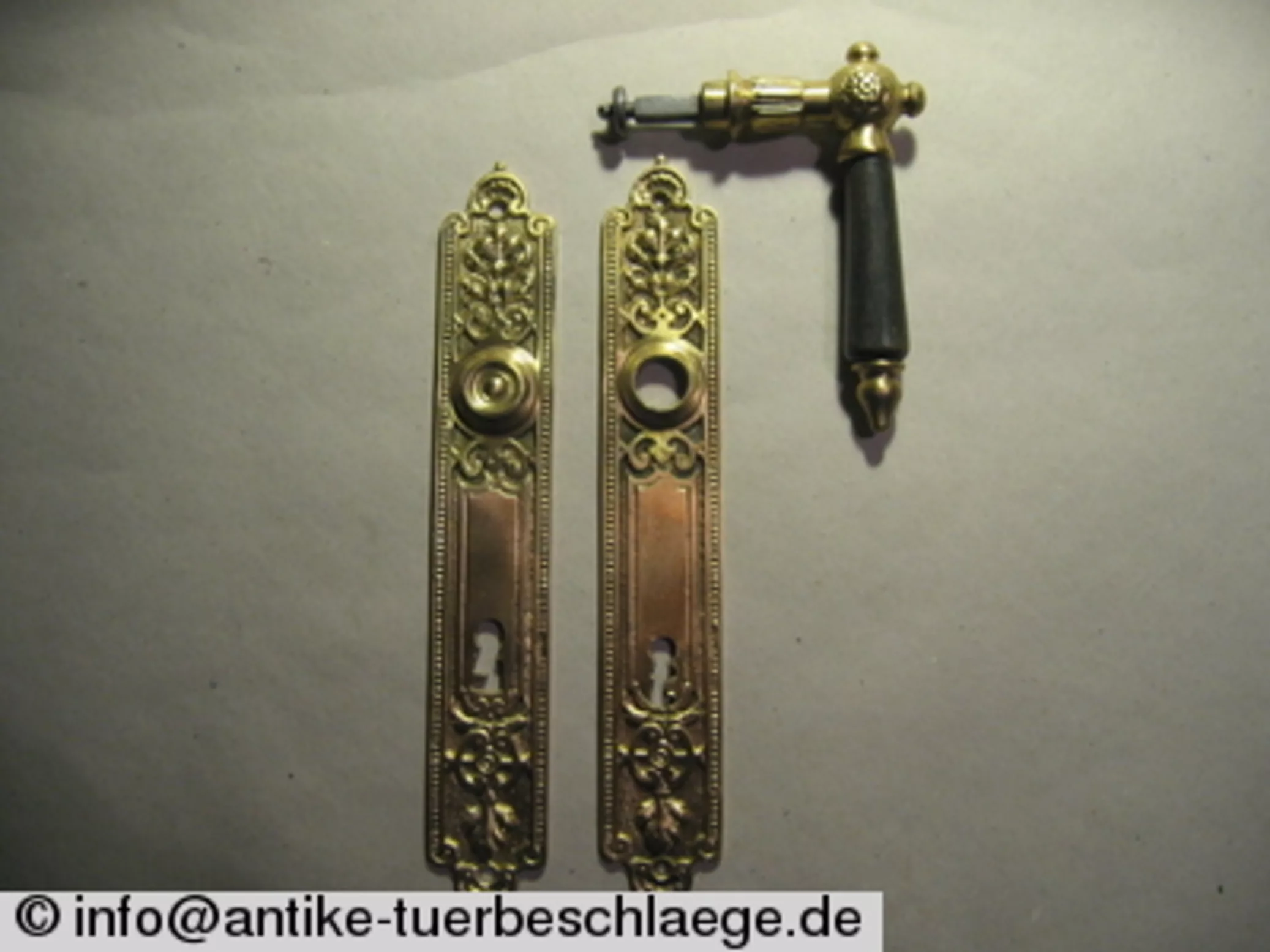 Türdrückergarnitur Gründerzeit – Ansicht 1