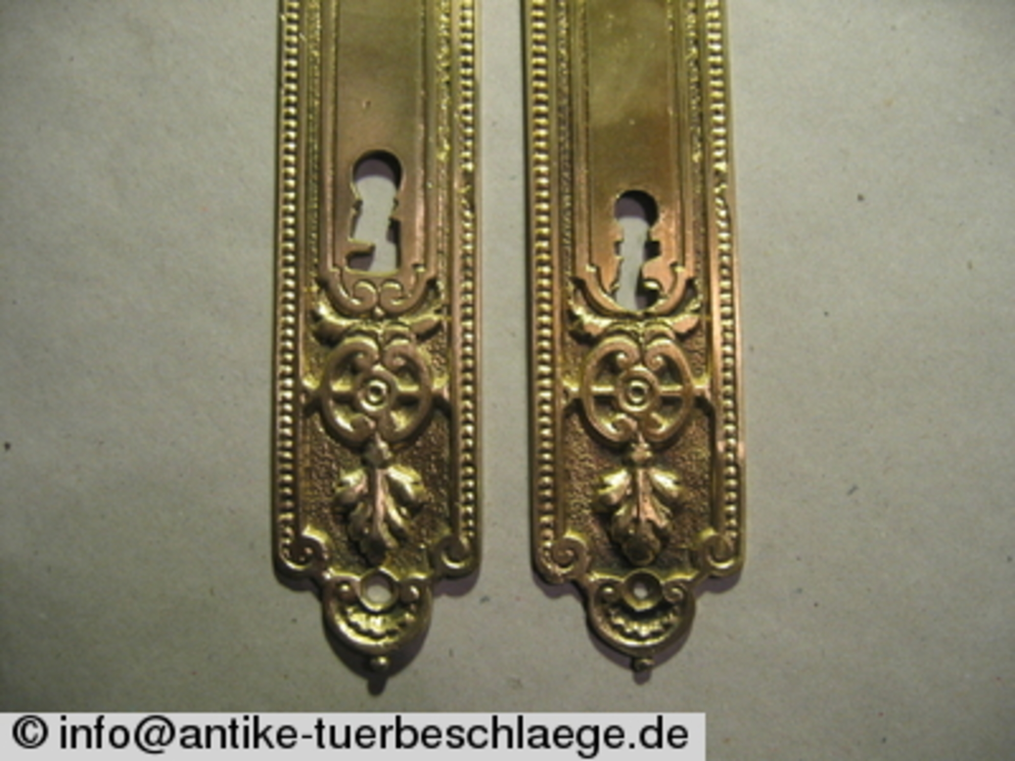 Türdrückergarnitur Gründerzeit – Ansicht 3