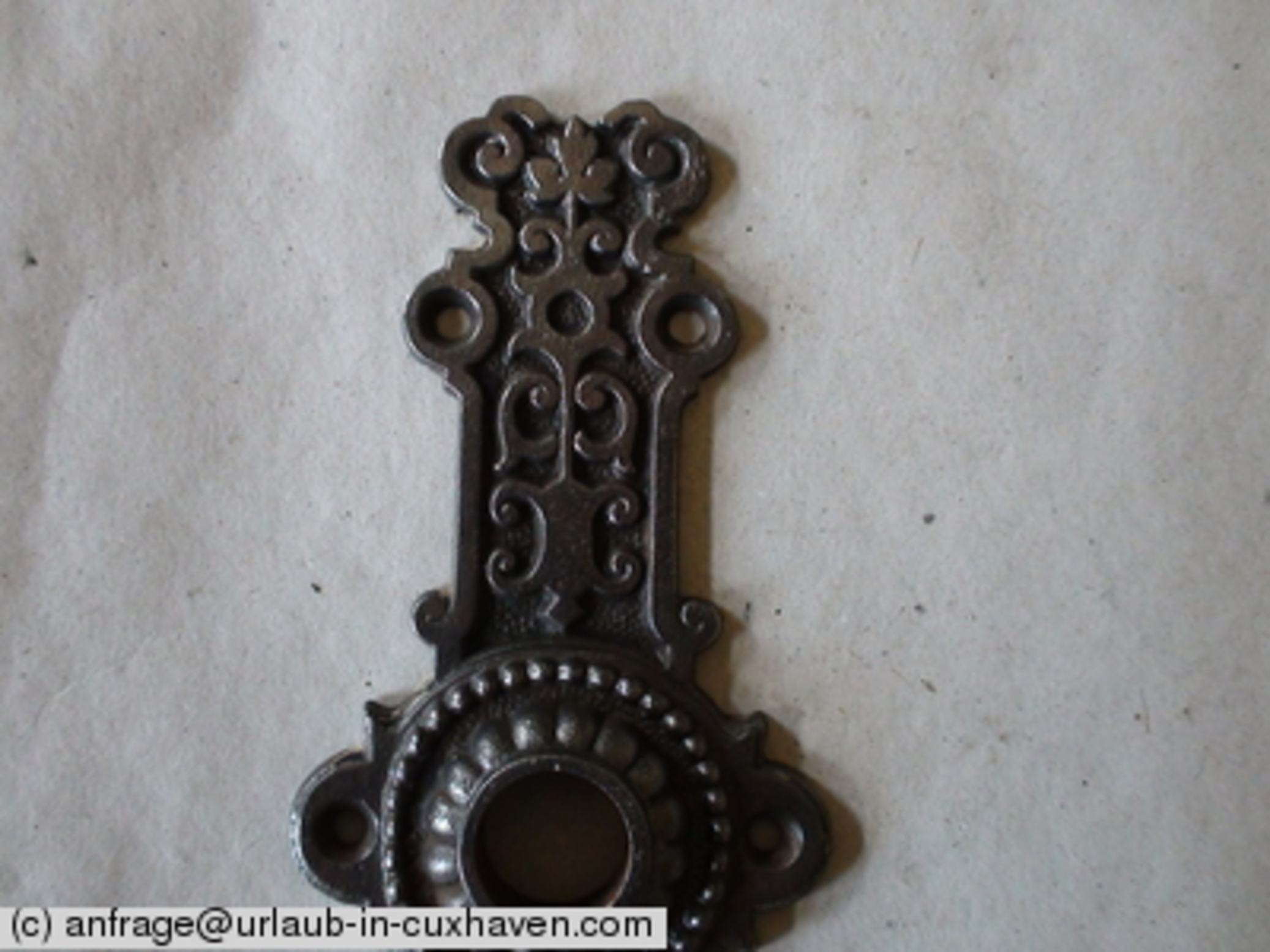 antike Türklinke (Gründerzeit ca. 1890) – Ansicht 2