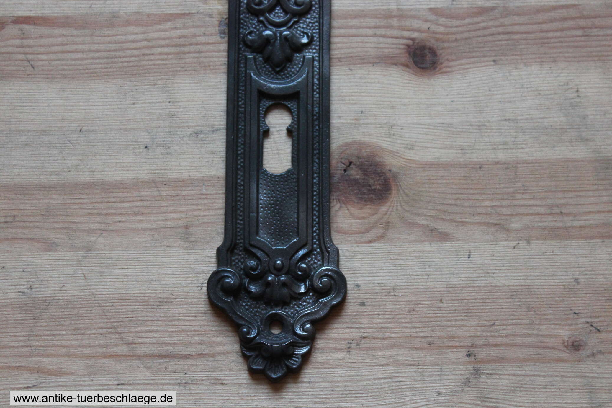 Antike Türklinke Türgriff Gründerzeit 1880 – Ansicht 3