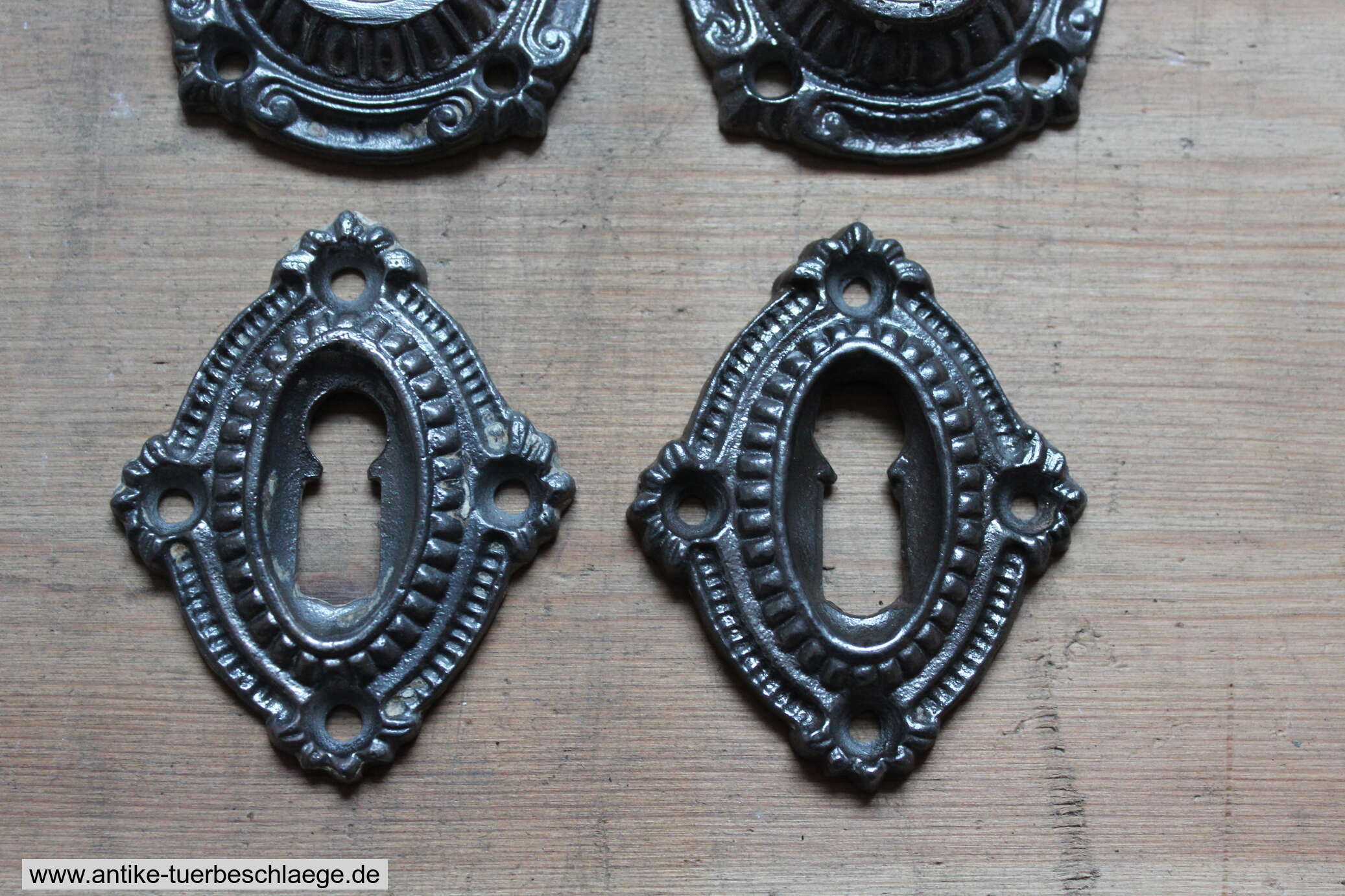 Antike Türklinke  Gründerzeit Rosetten #2 – Ansicht 3