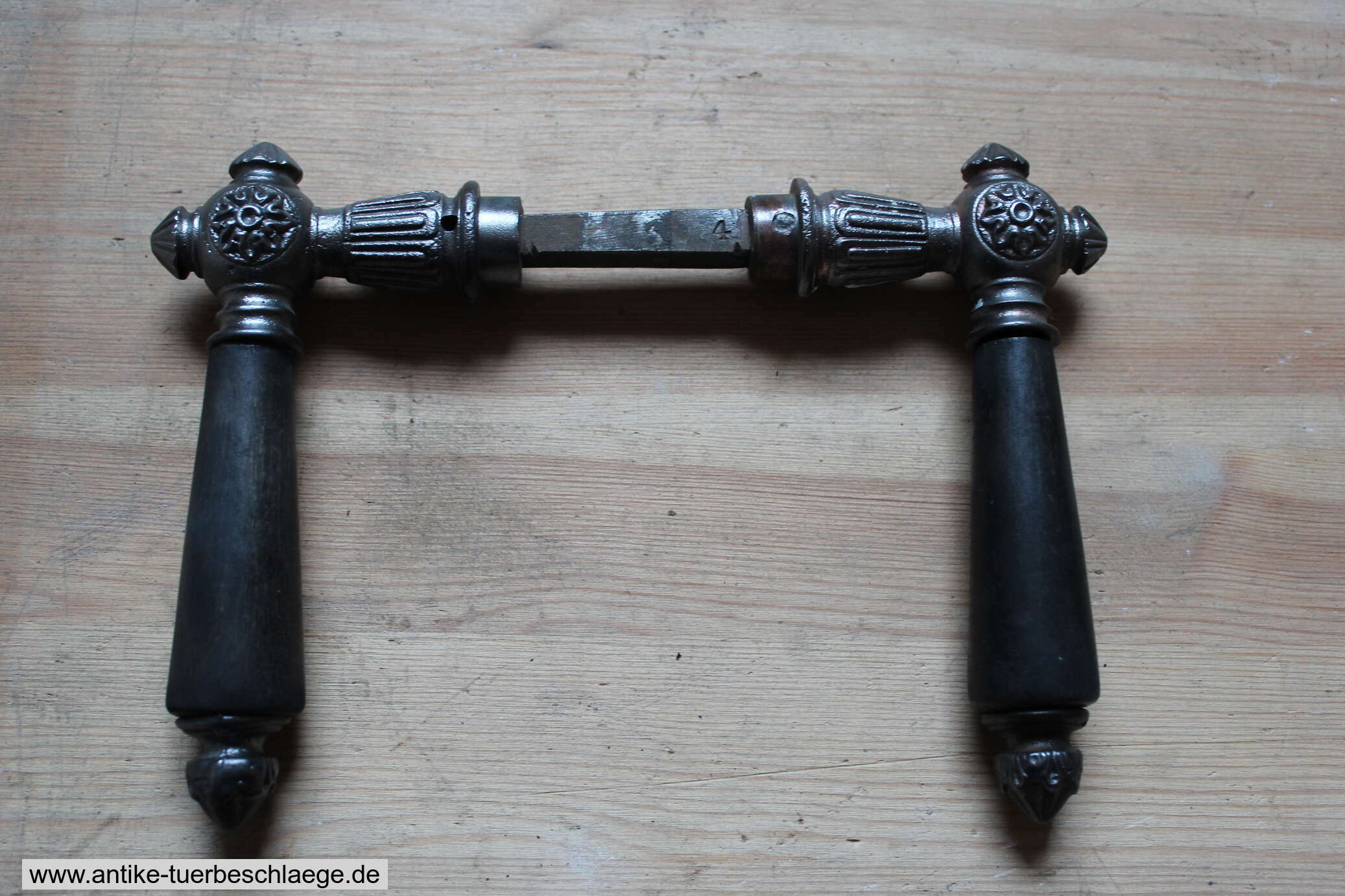 Antike Türklinke  Gründerzeit Rosetten #2 – Ansicht 4