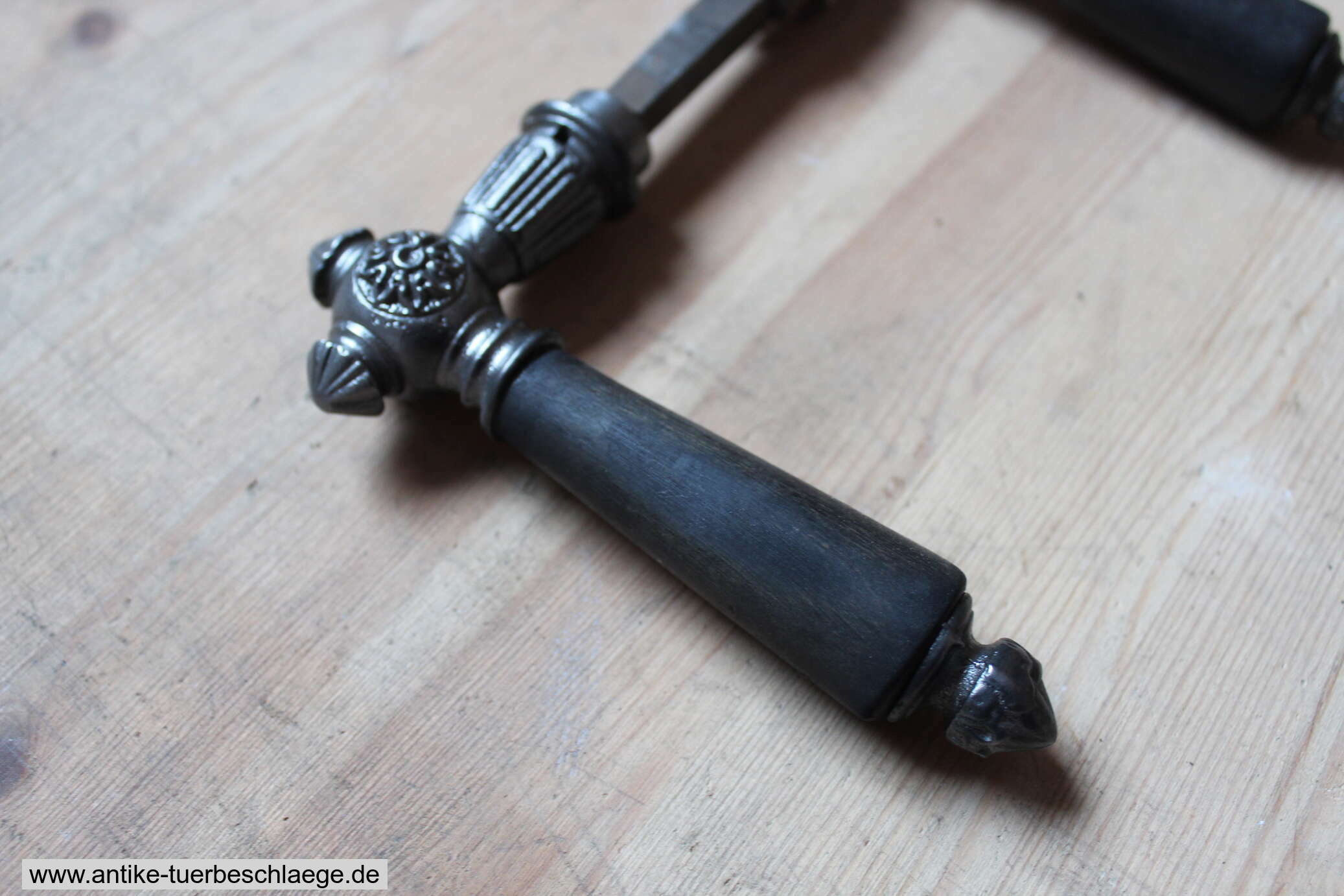 Antike Türklinke  Gründerzeit Rosetten #2 – Ansicht 5