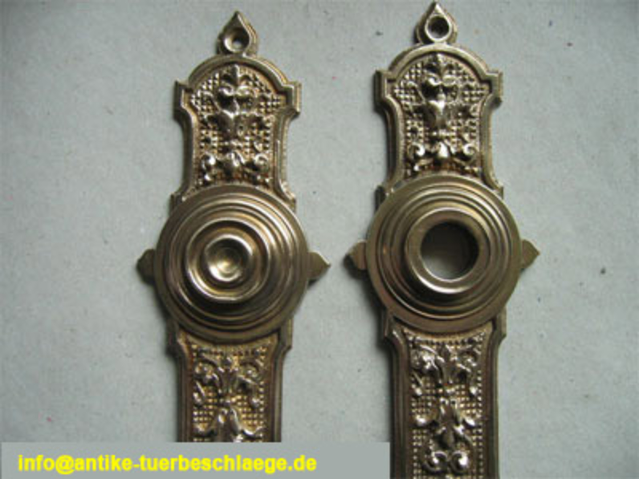 Antiker Haustürgriff aus der Gründerzeit / Barrock – Ansicht 1