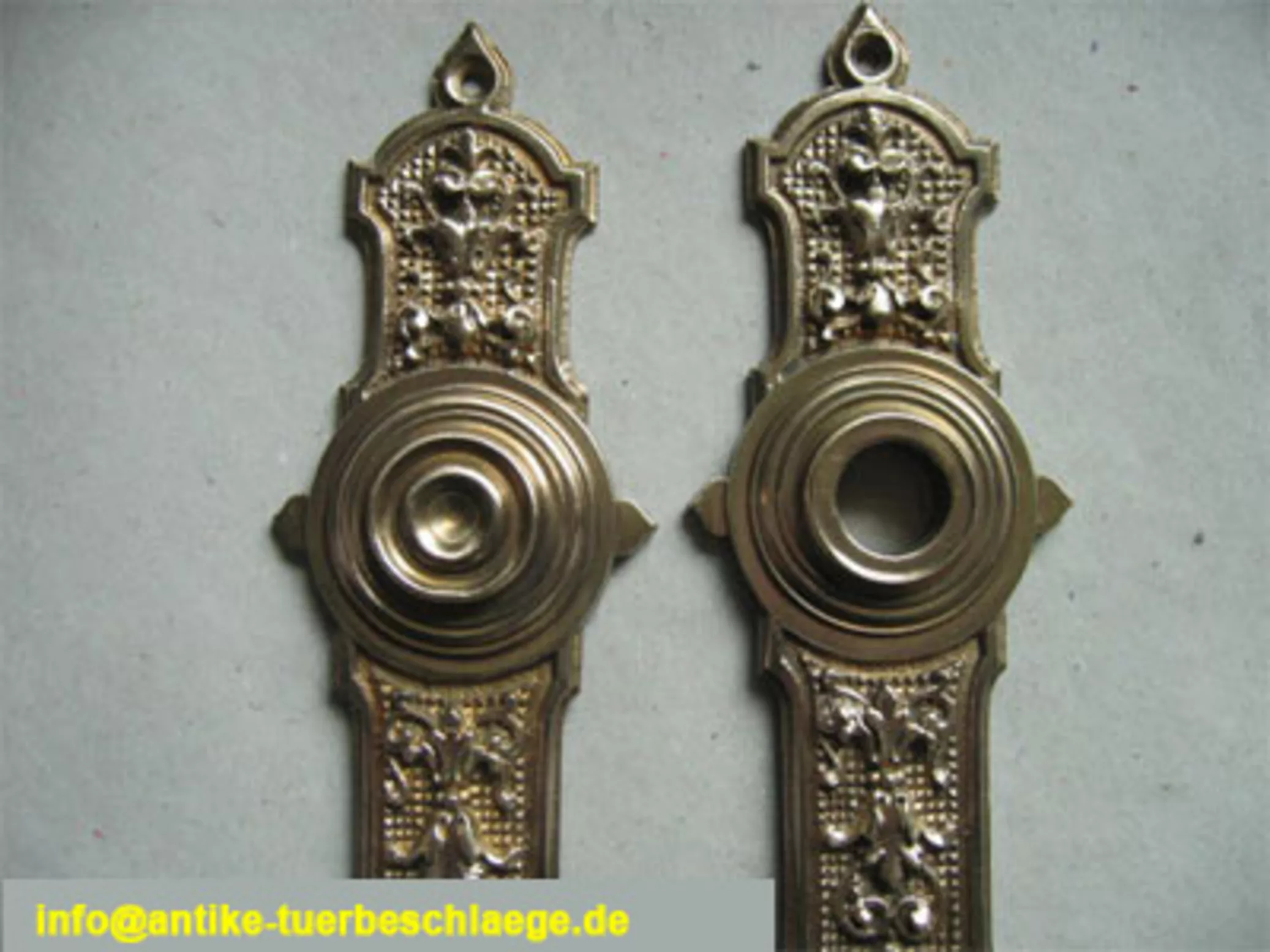 Antiker Haustürgriff aus der Gründerzeit / Barrock – Ansicht 1