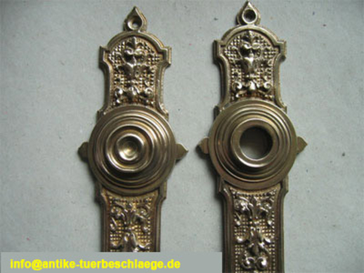 Antiker Haustürgriff aus der Gründerzeit / Barrock