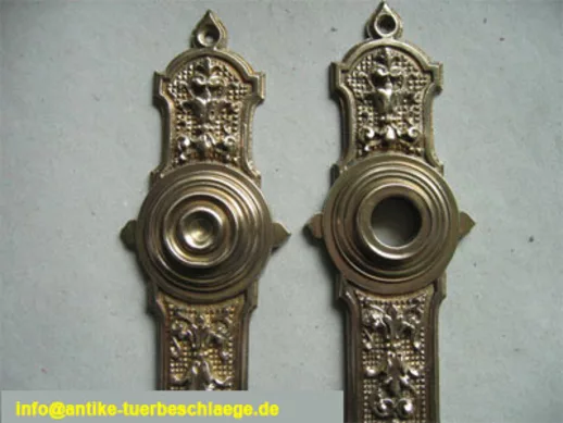 Antiker Haustürgriff aus der Gründerzeit / Barrock