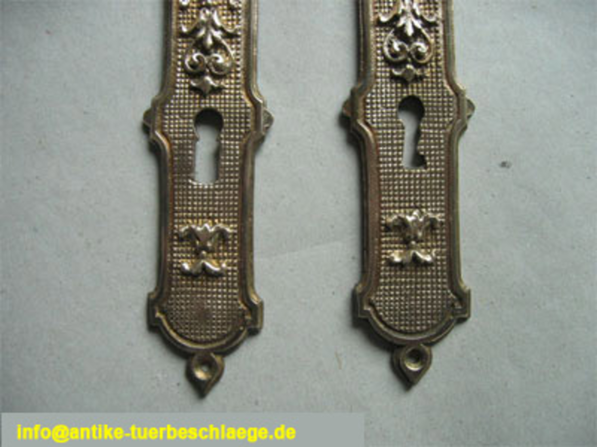 Antiker Haustürgriff aus der Gründerzeit / Barrock – Ansicht 3