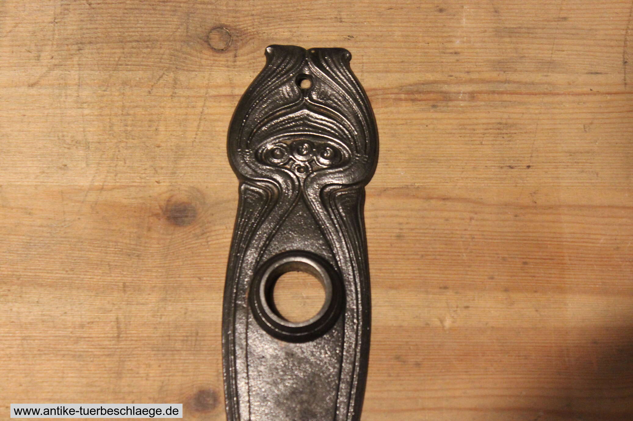 Traumhafte Jugendstiltürdrückergarnitur ca. 1915 – Ansicht 2