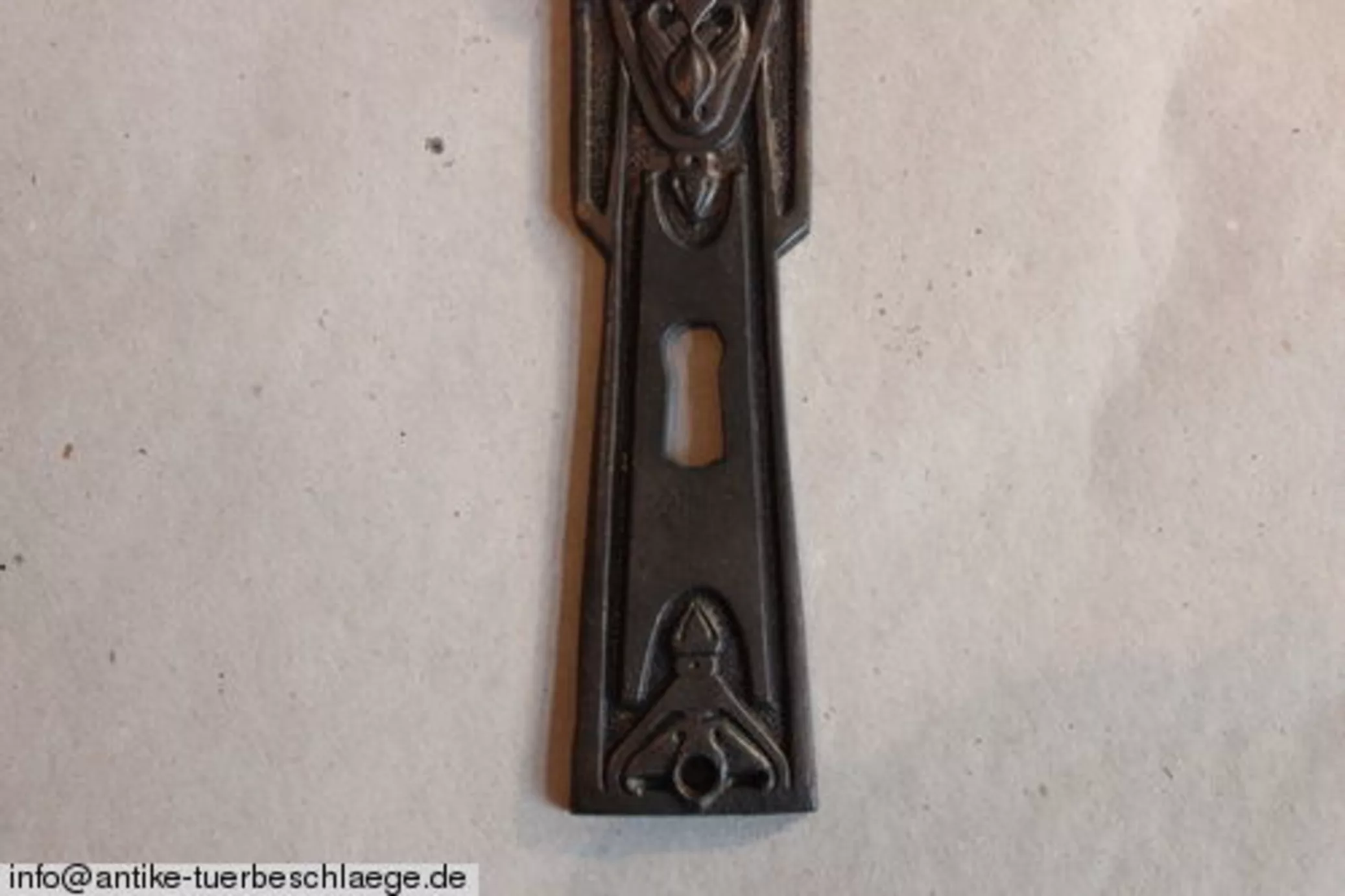 Antiker Jugendtil Türbeschlag ca. 1910 - 1920 – Ansicht 3