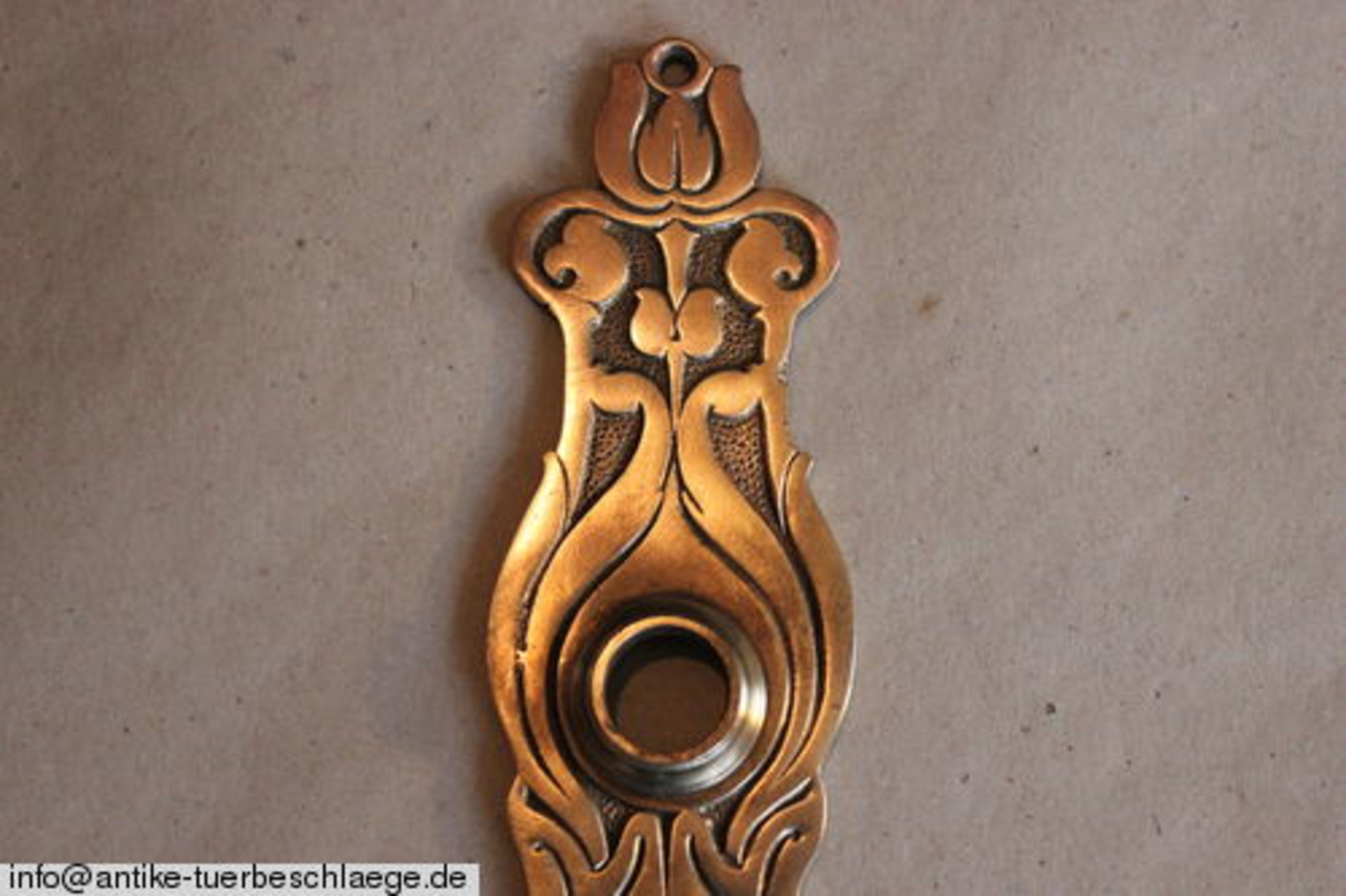 Antiker Jugendtil Türbeschlag ca. 1920 – Ansicht 2