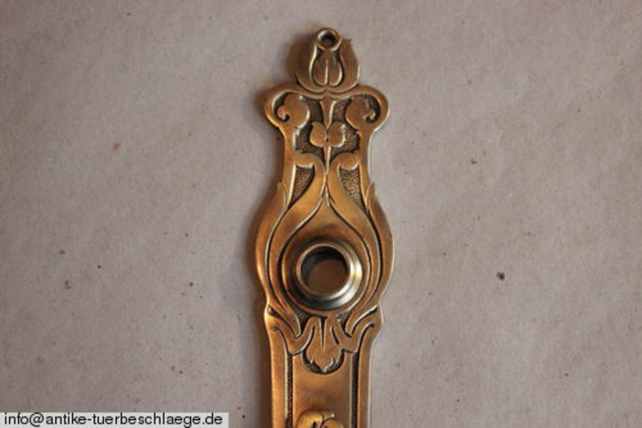 Jugendstil Türbeschlag original antik – Ansicht 2