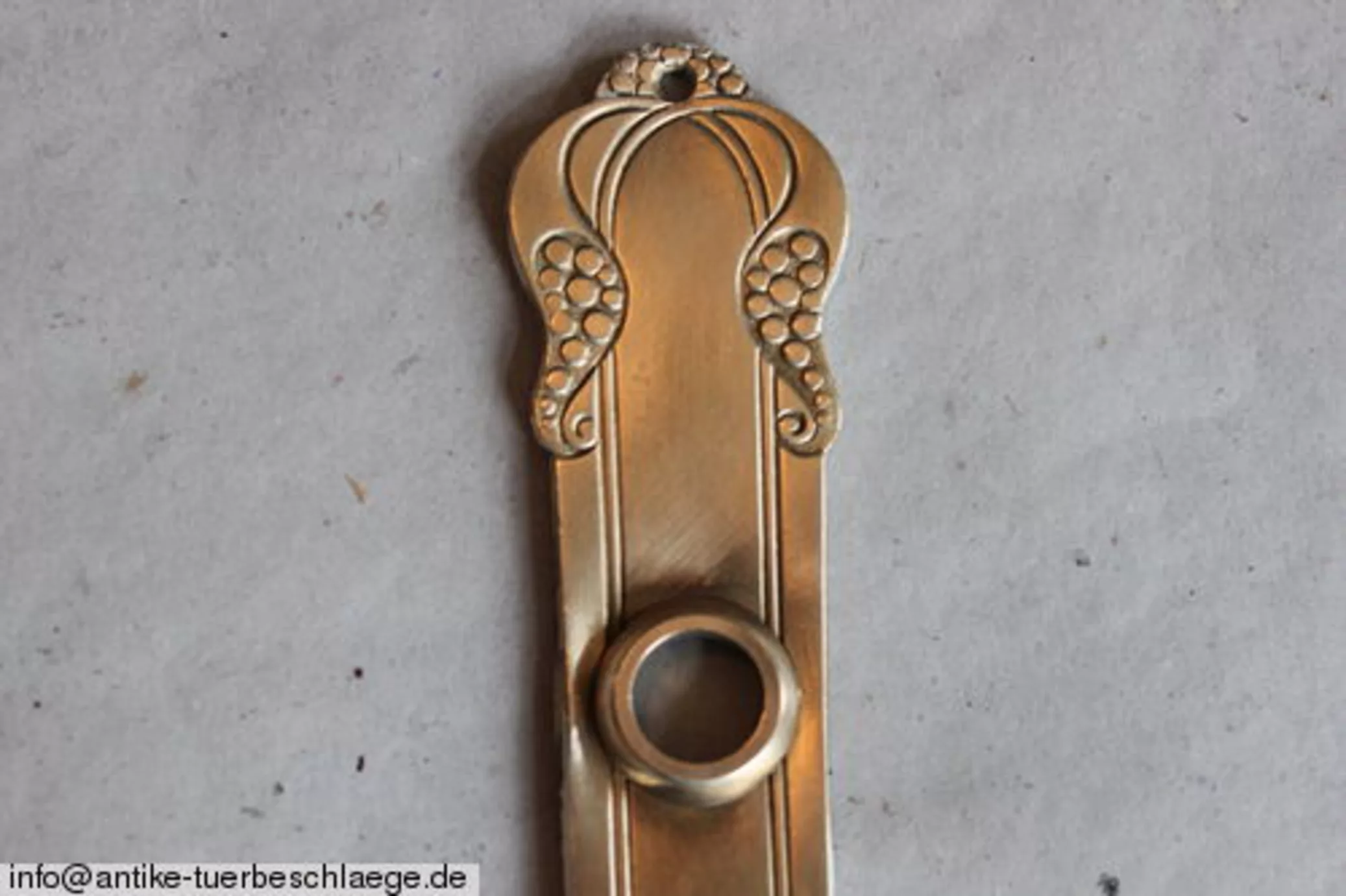 Jugendstil Türbeschlag original antik – Ansicht 2
