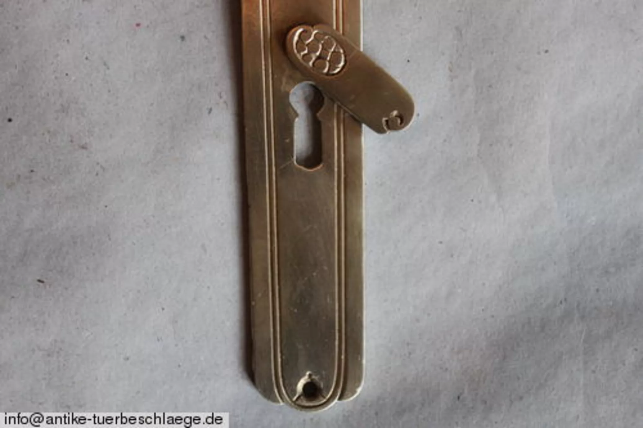 Jugendstil Türbeschlag original antik – Ansicht 3