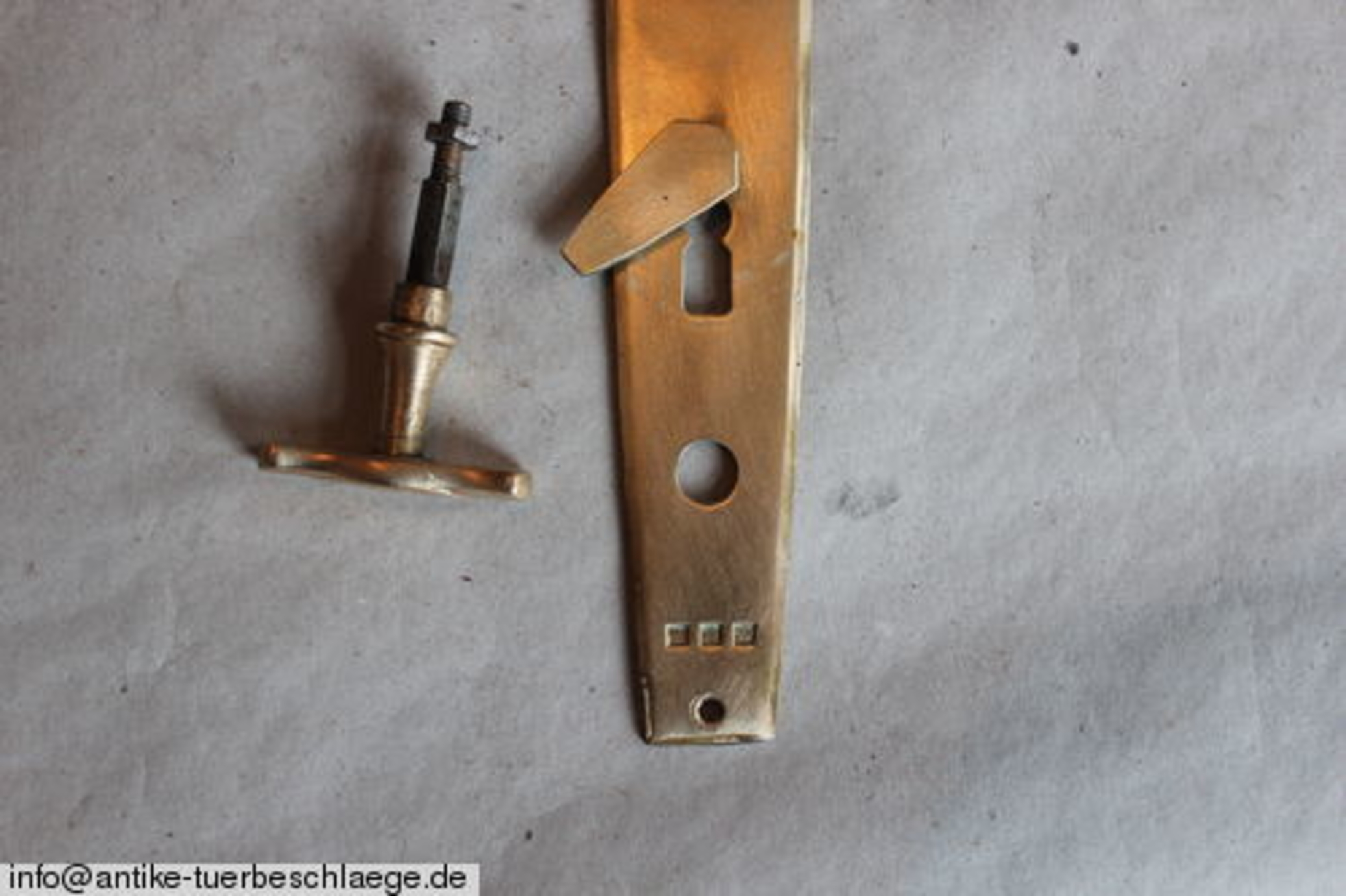 Jugendstil Türbeschlag original antik – Ansicht 3