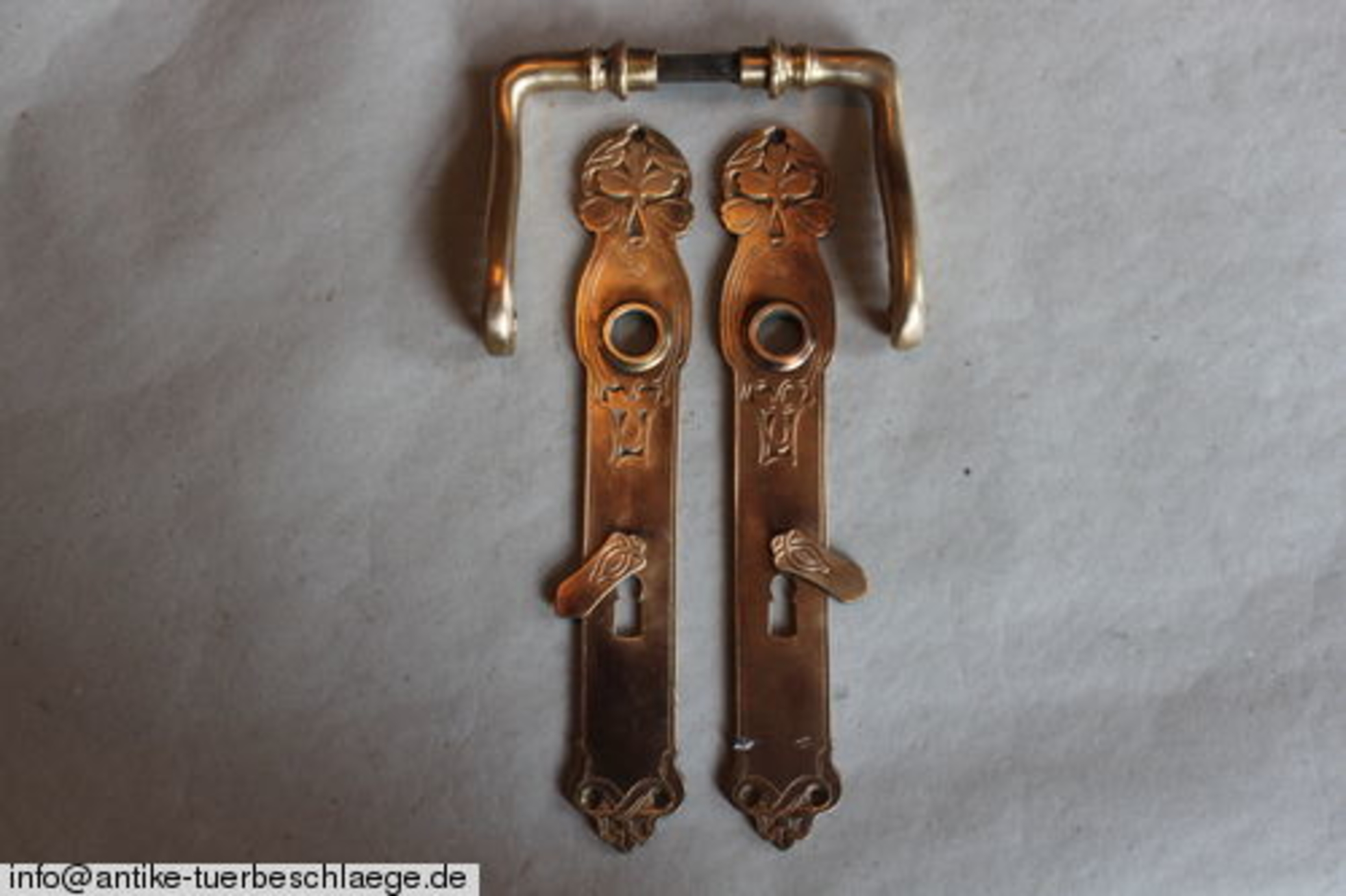 Jugendstil Türbeschlag original antik – Ansicht 1