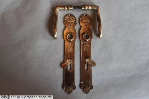 Jugendstil Türbeschlag original antik