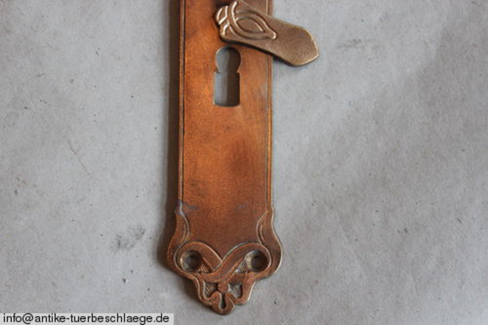 Jugendstil Türbeschlag original antik – Ansicht 3
