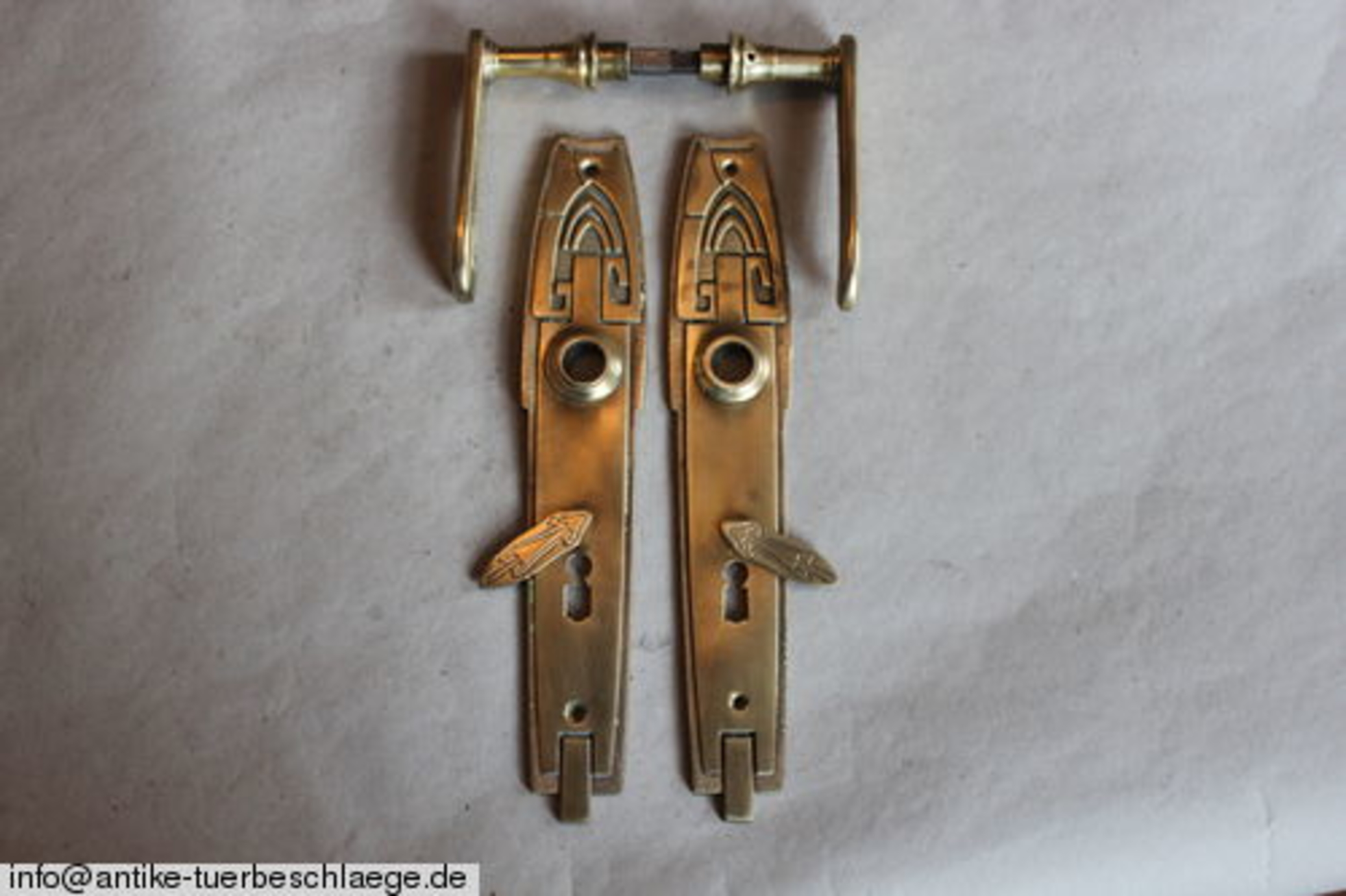 Jugendstil Türbeschlag original antik – Ansicht 1