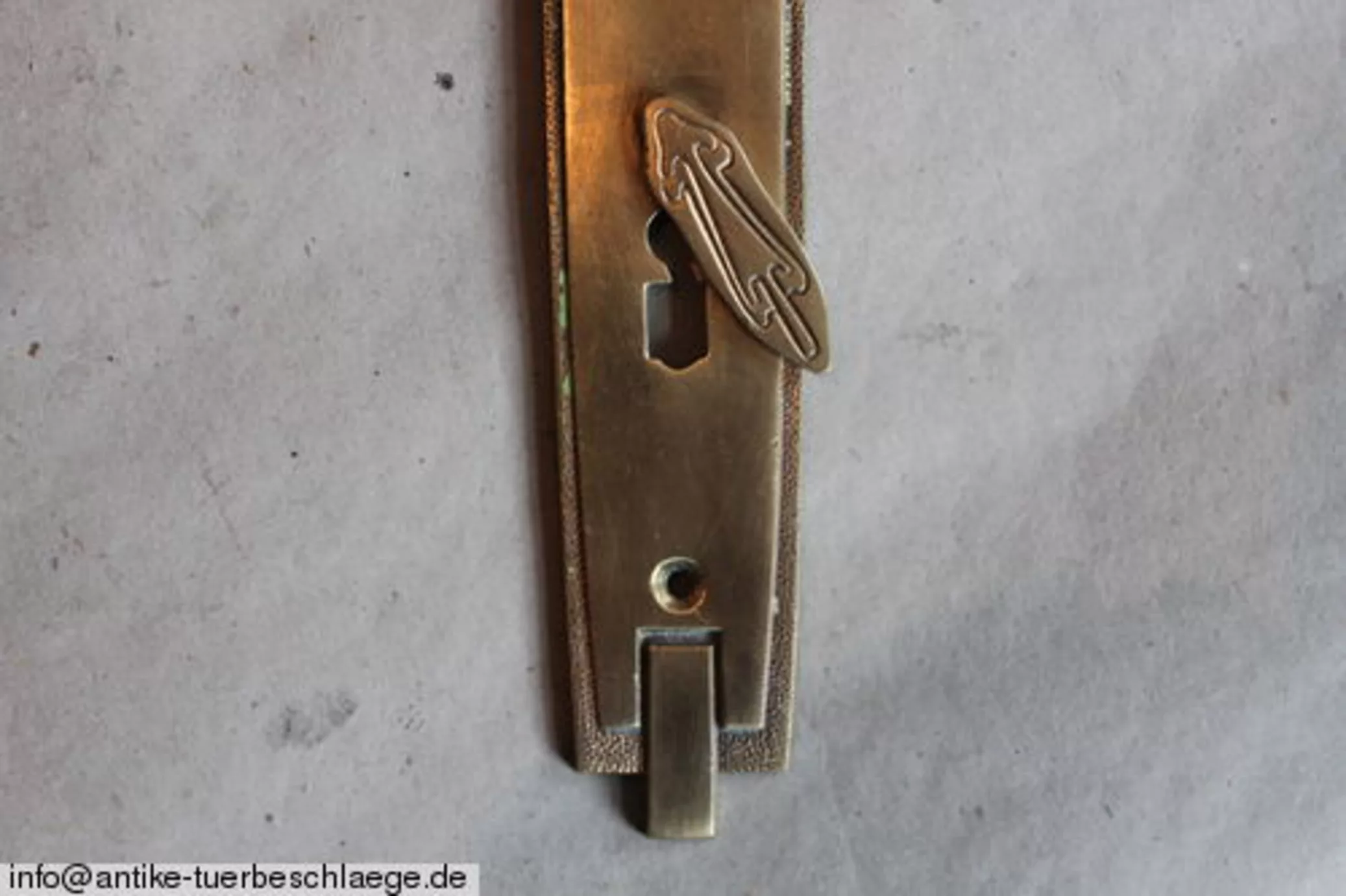 Jugendstil Türbeschlag original antik – Ansicht 3