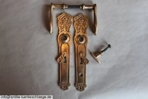 Jugendstil Türbeschlag original antik