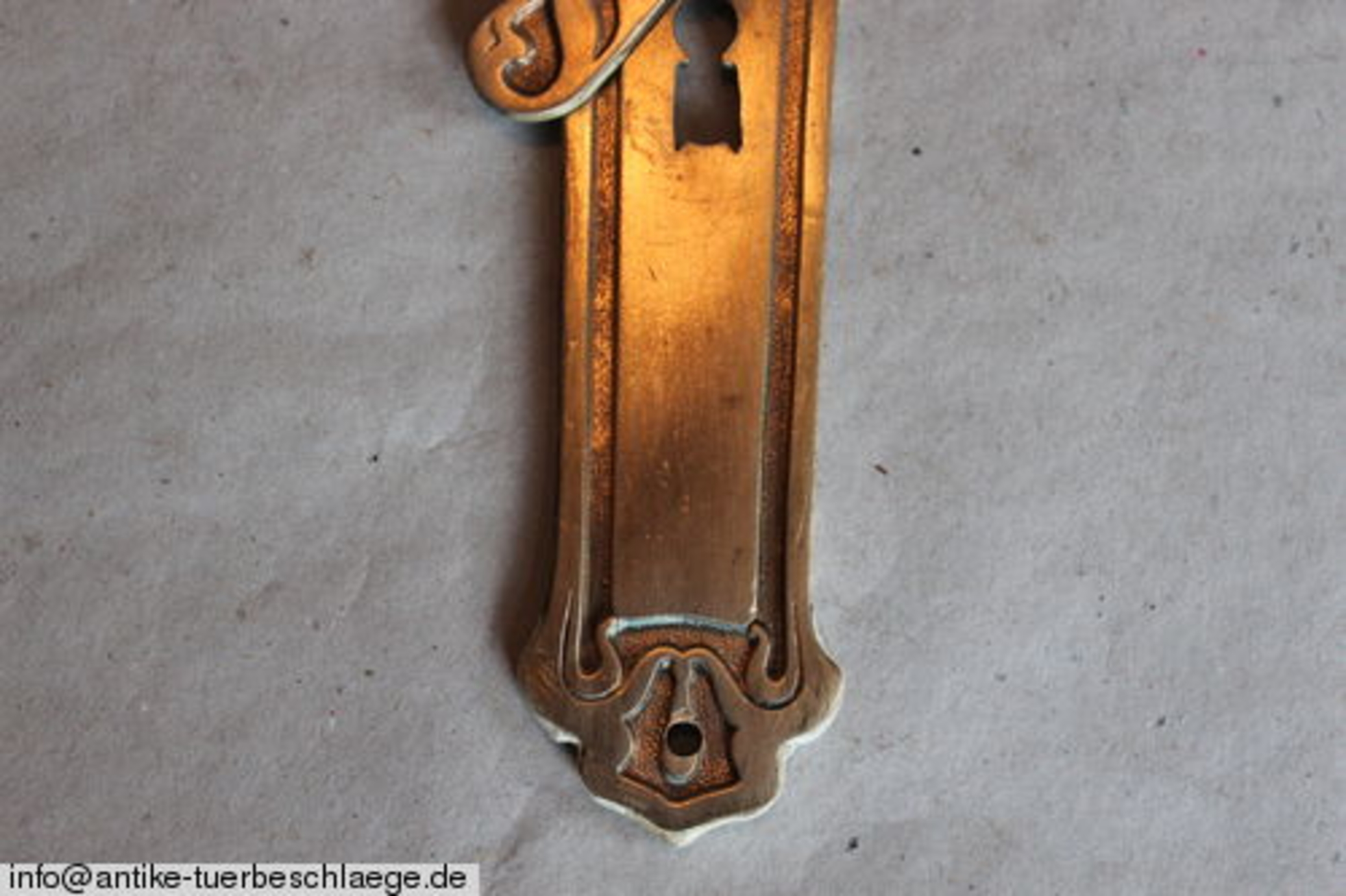 Jugendstil Türbeschlag original antik – Ansicht 3