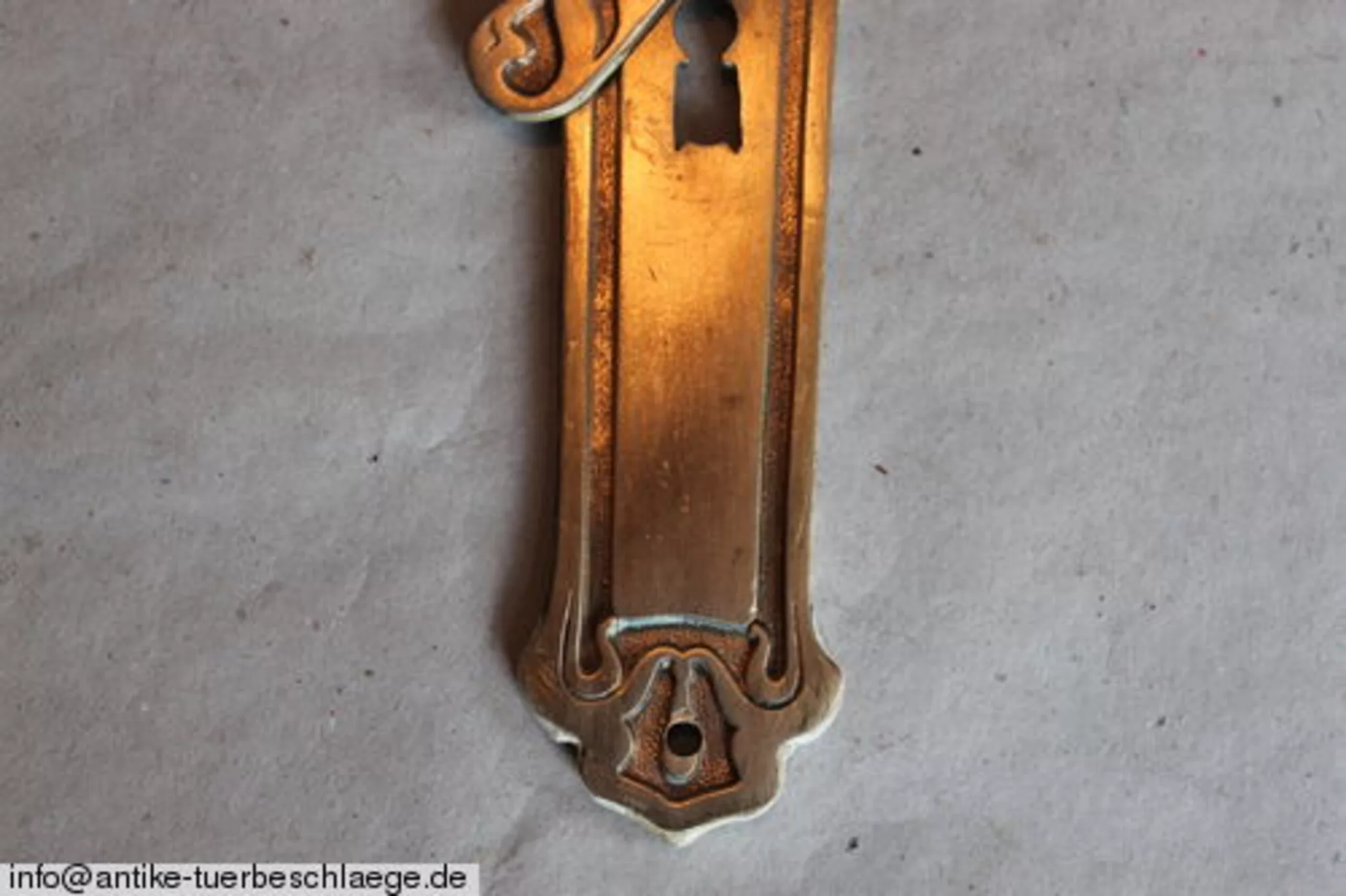 Jugendstil Türbeschlag original antik – Ansicht 3