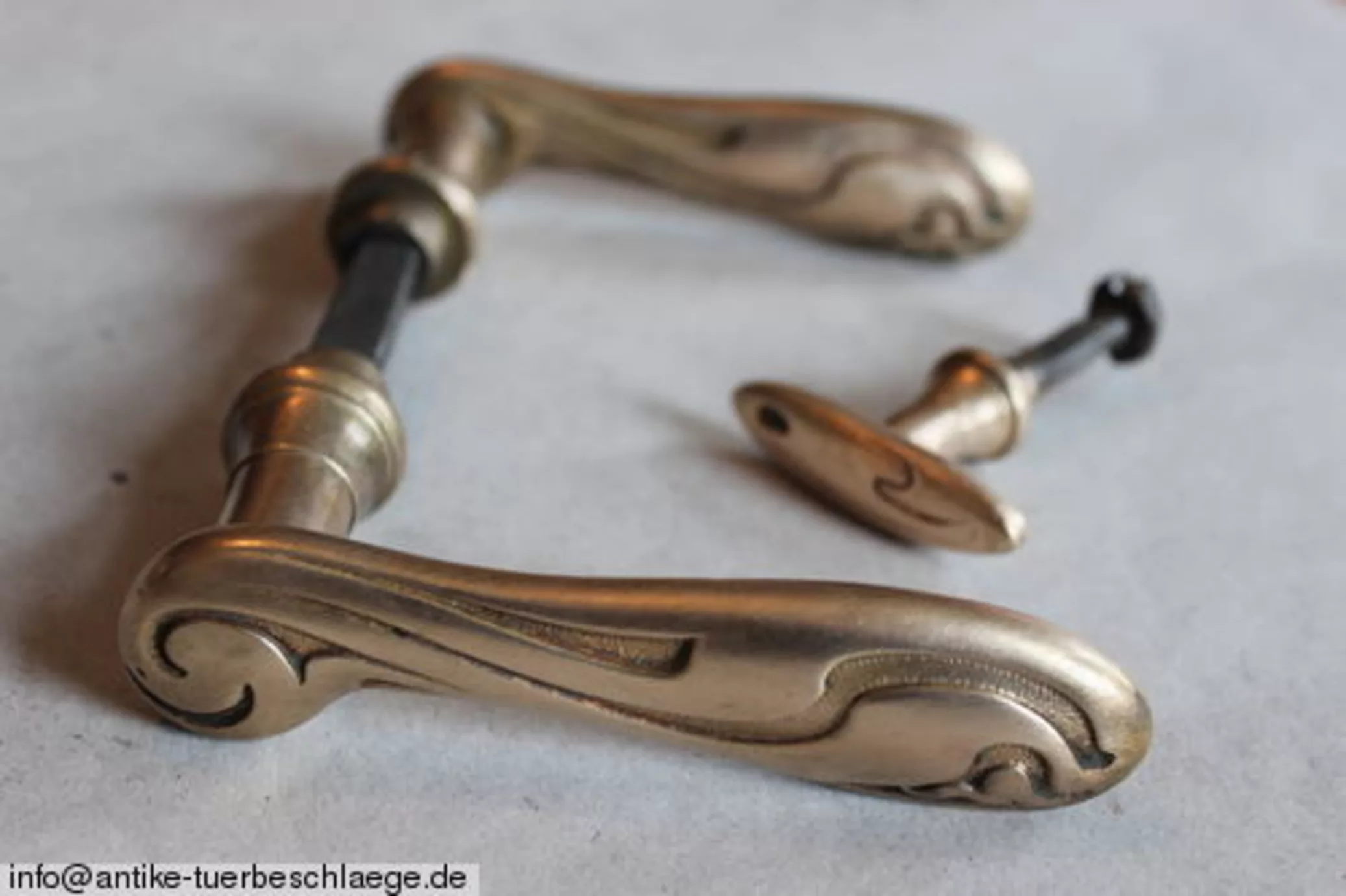 Jugendstil Türbeschlag original antik – Ansicht 5