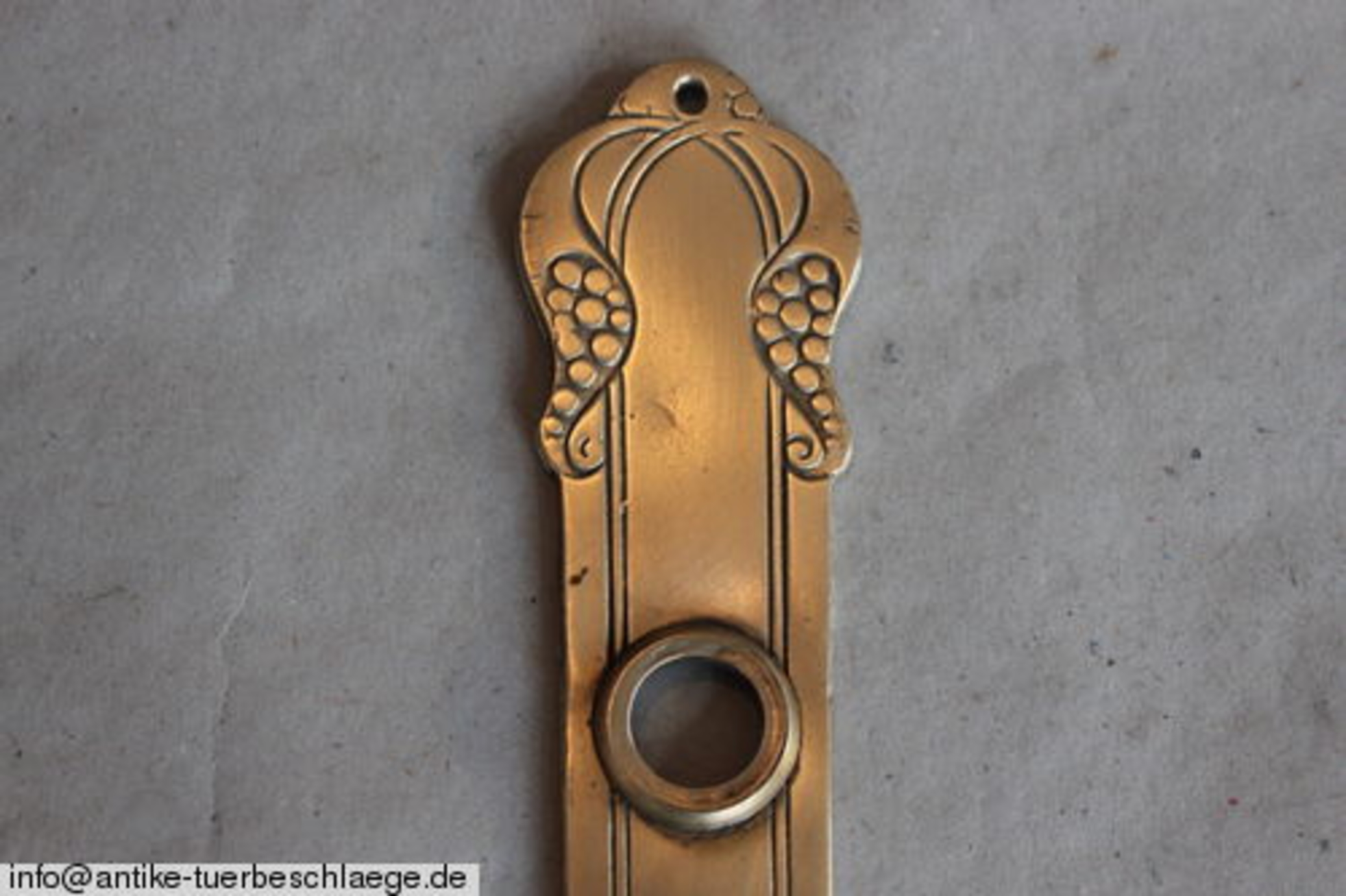 Jugendstil Türbeschlag original antik – Ansicht 2