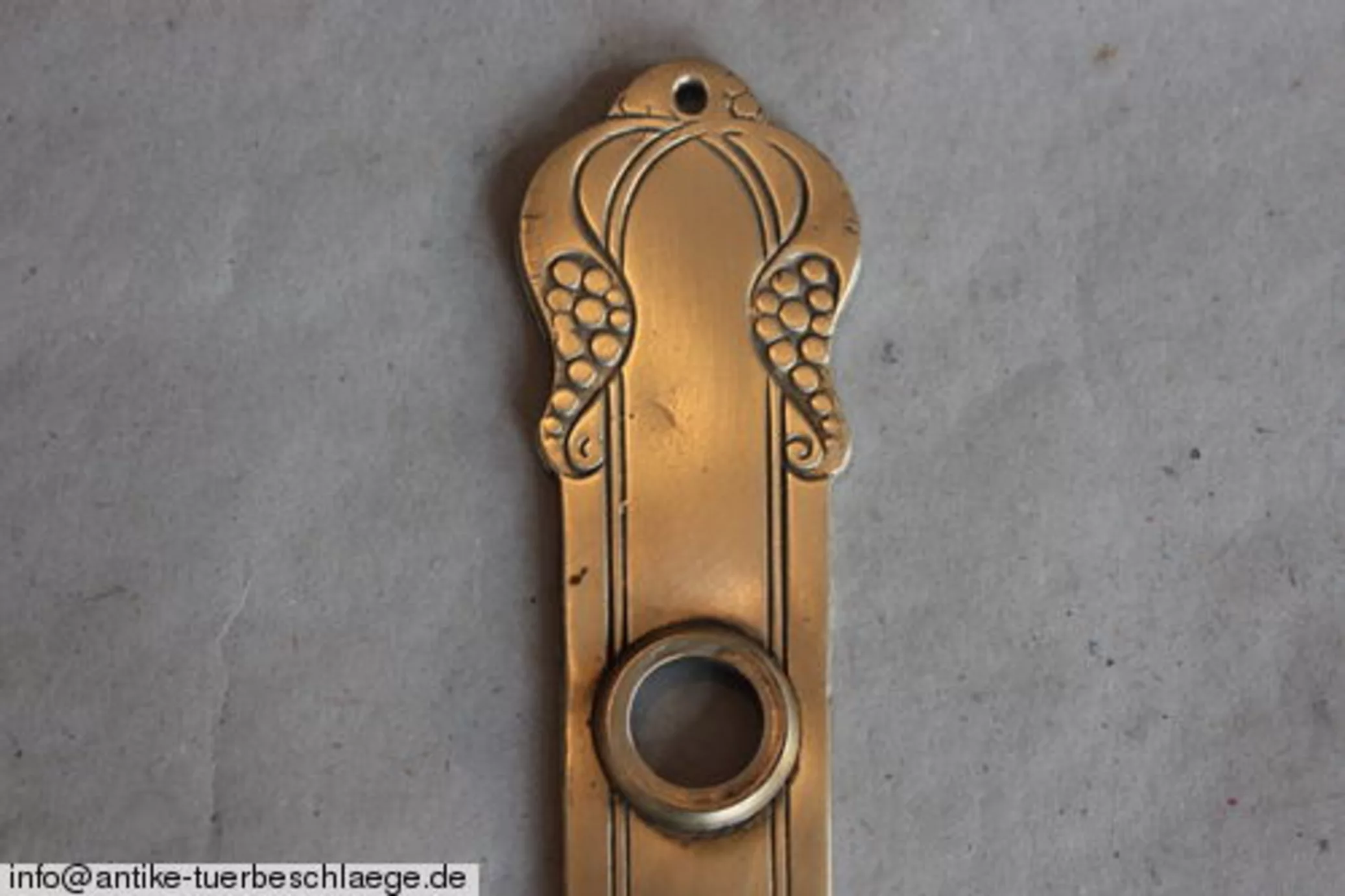 Jugendstil Türbeschlag original antik – Ansicht 2