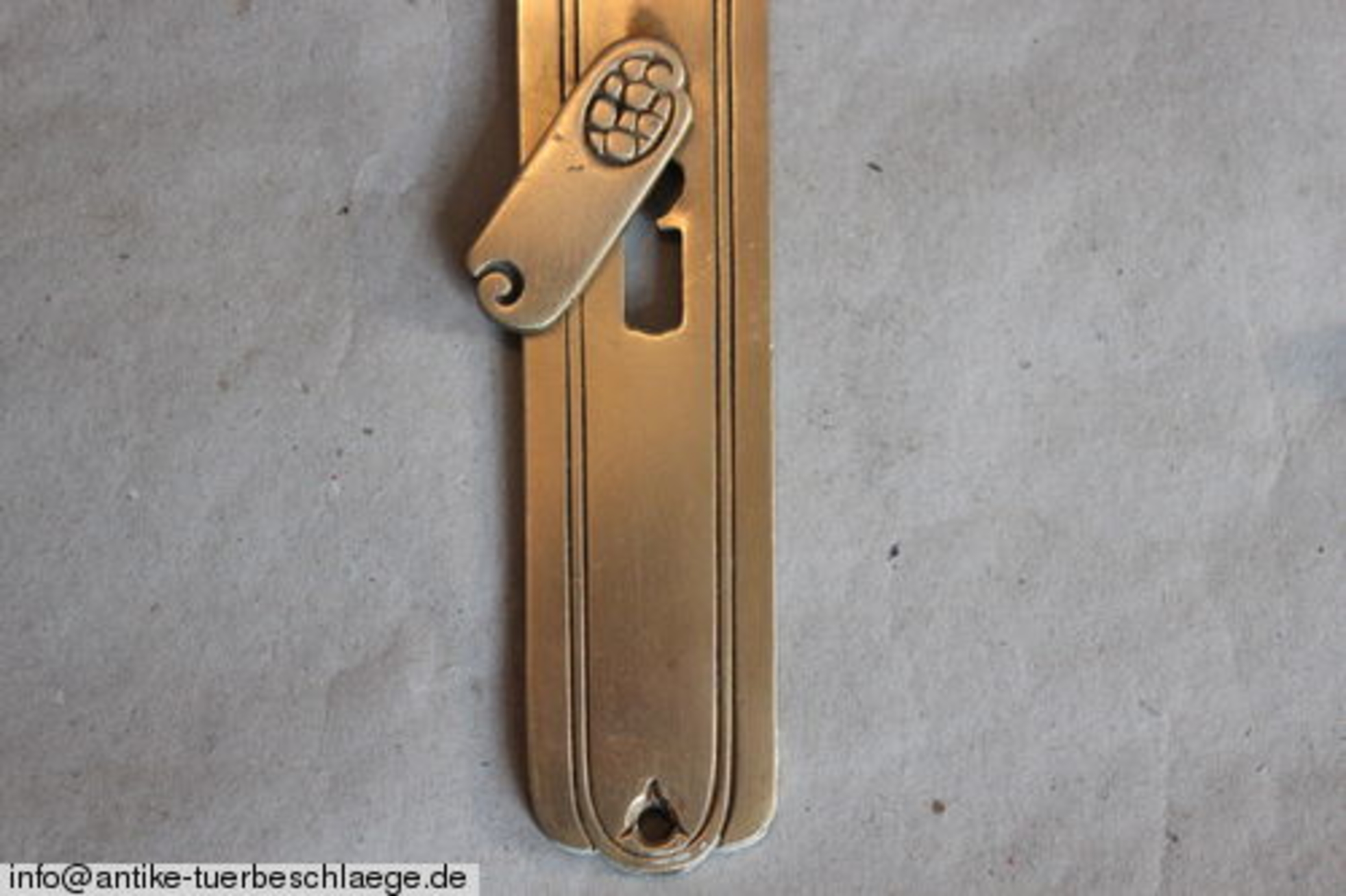 Jugendstil Türbeschlag original antik – Ansicht 3