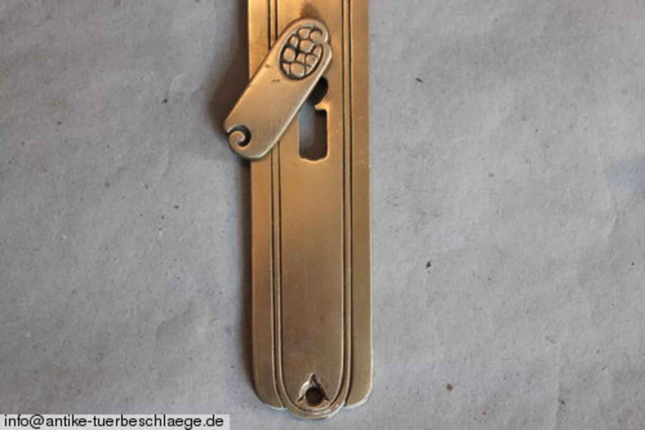 Jugendstil Türbeschlag original antik – Ansicht 3