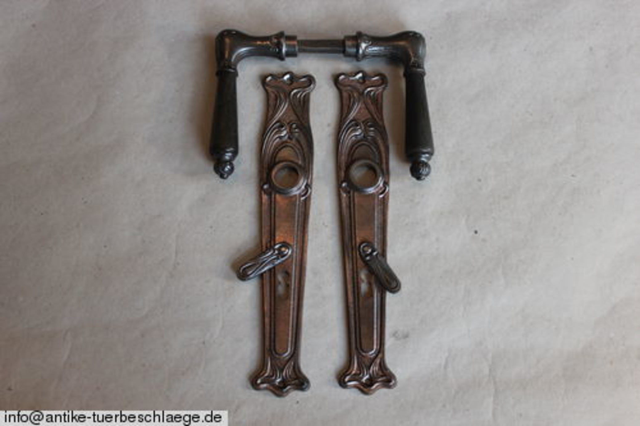 Jugendstil Türbeschlag original antik – Ansicht 1