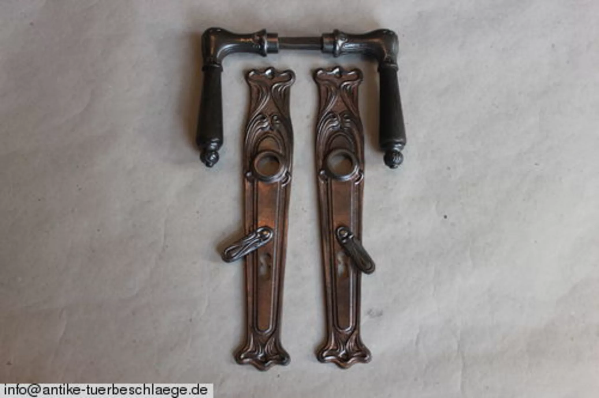 Jugendstil Türbeschlag original antik – Ansicht 1