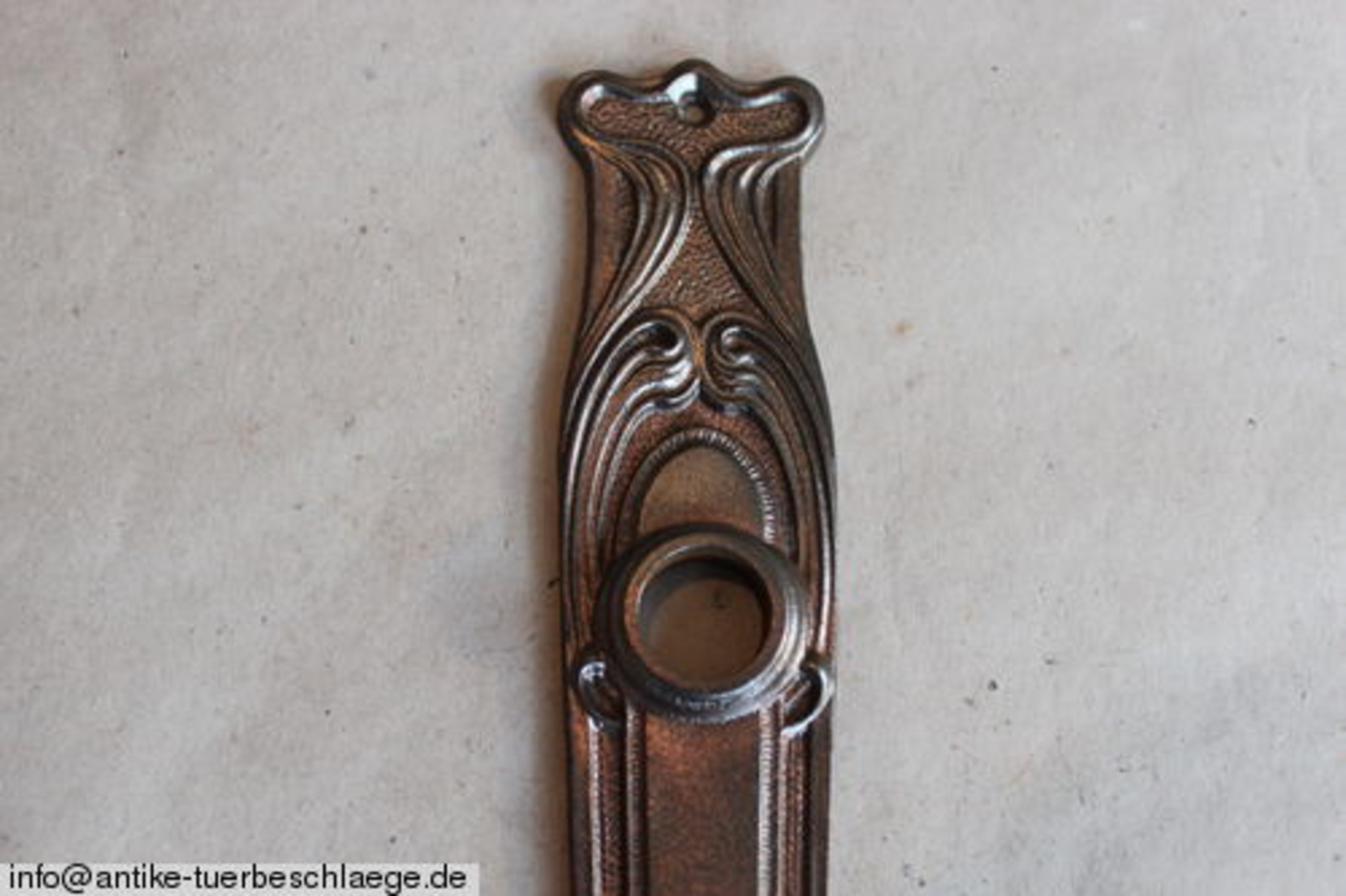 Jugendstil Türbeschlag original antik – Ansicht 2