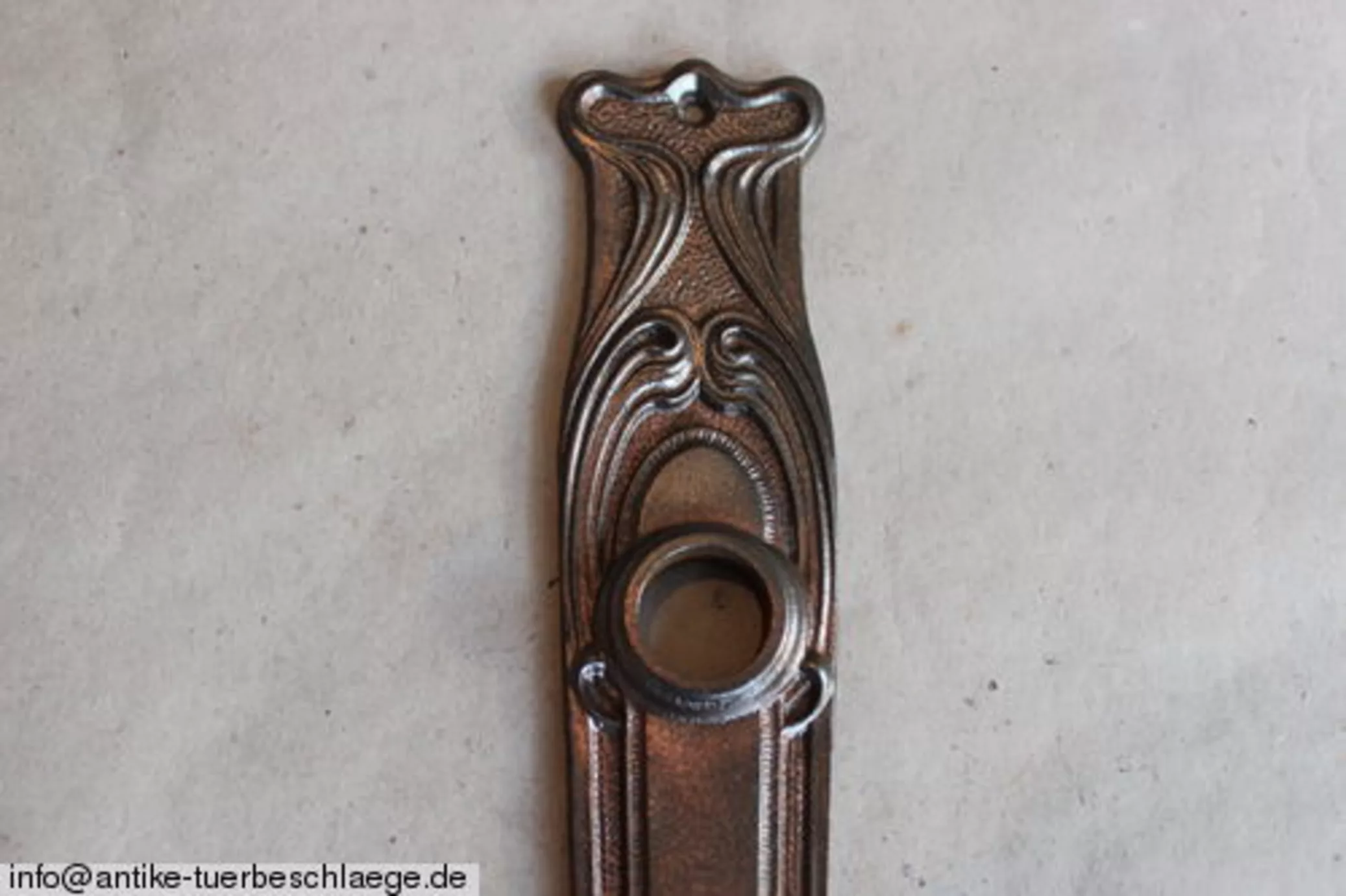 Jugendstil Türbeschlag original antik – Ansicht 2