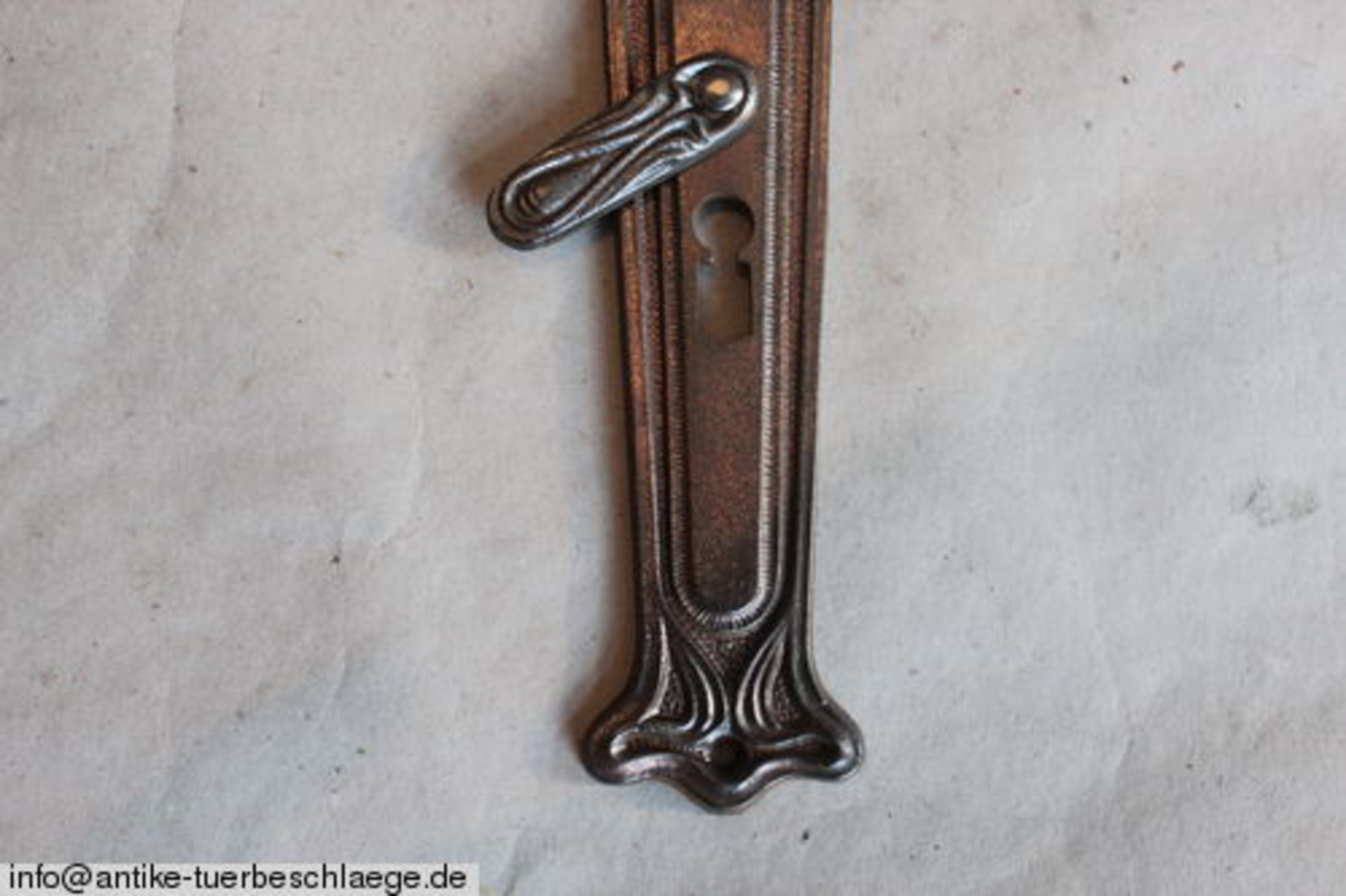 Jugendstil Türbeschlag original antik – Ansicht 3
