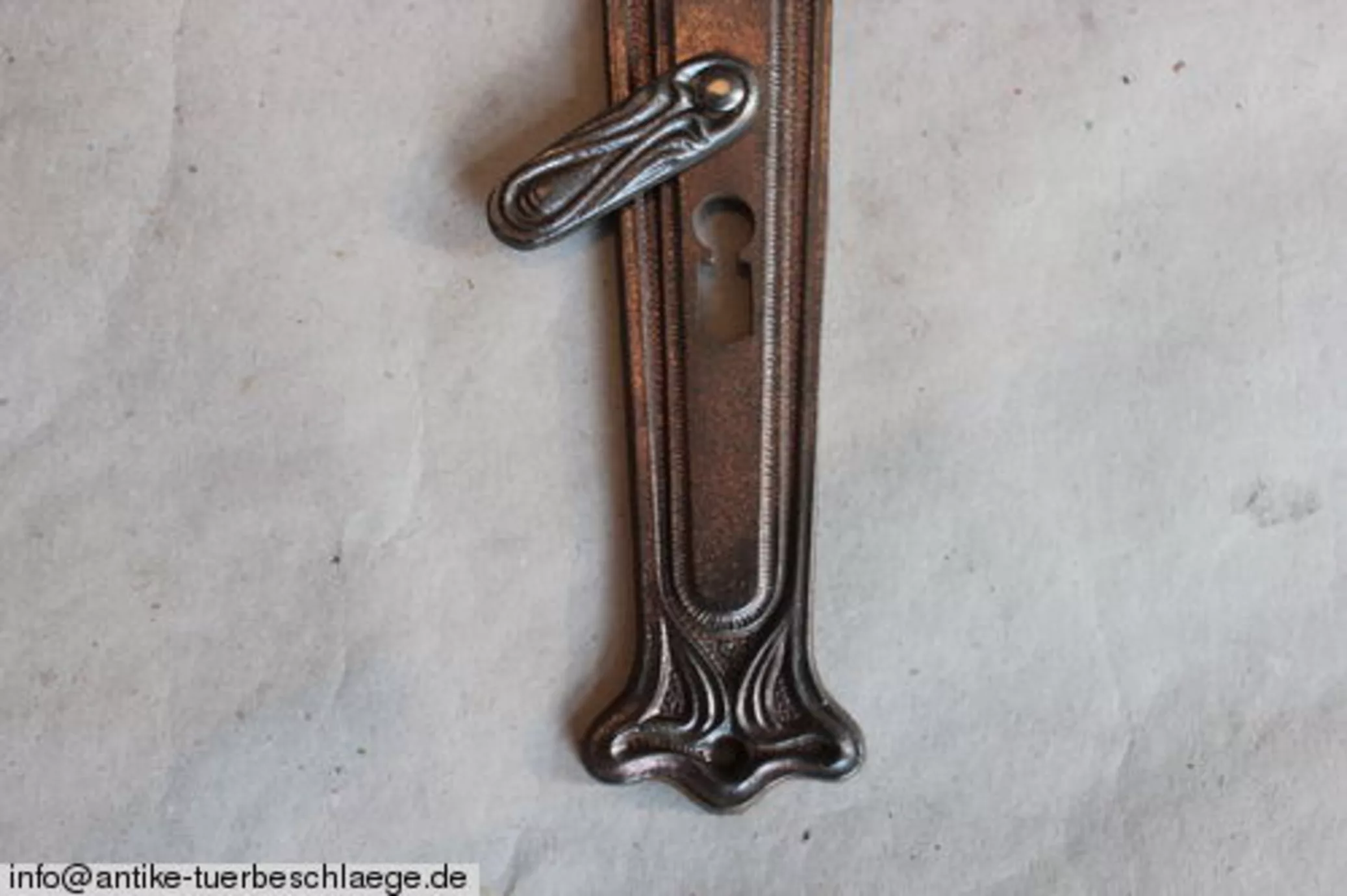 Jugendstil Türbeschlag original antik – Ansicht 3