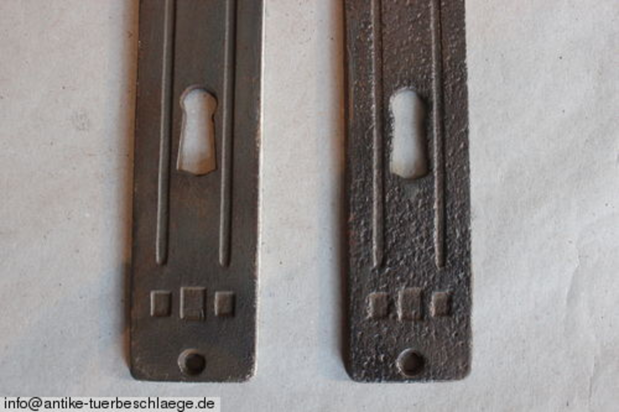 Jugendstil Türbeschlag original antik – Ansicht 3