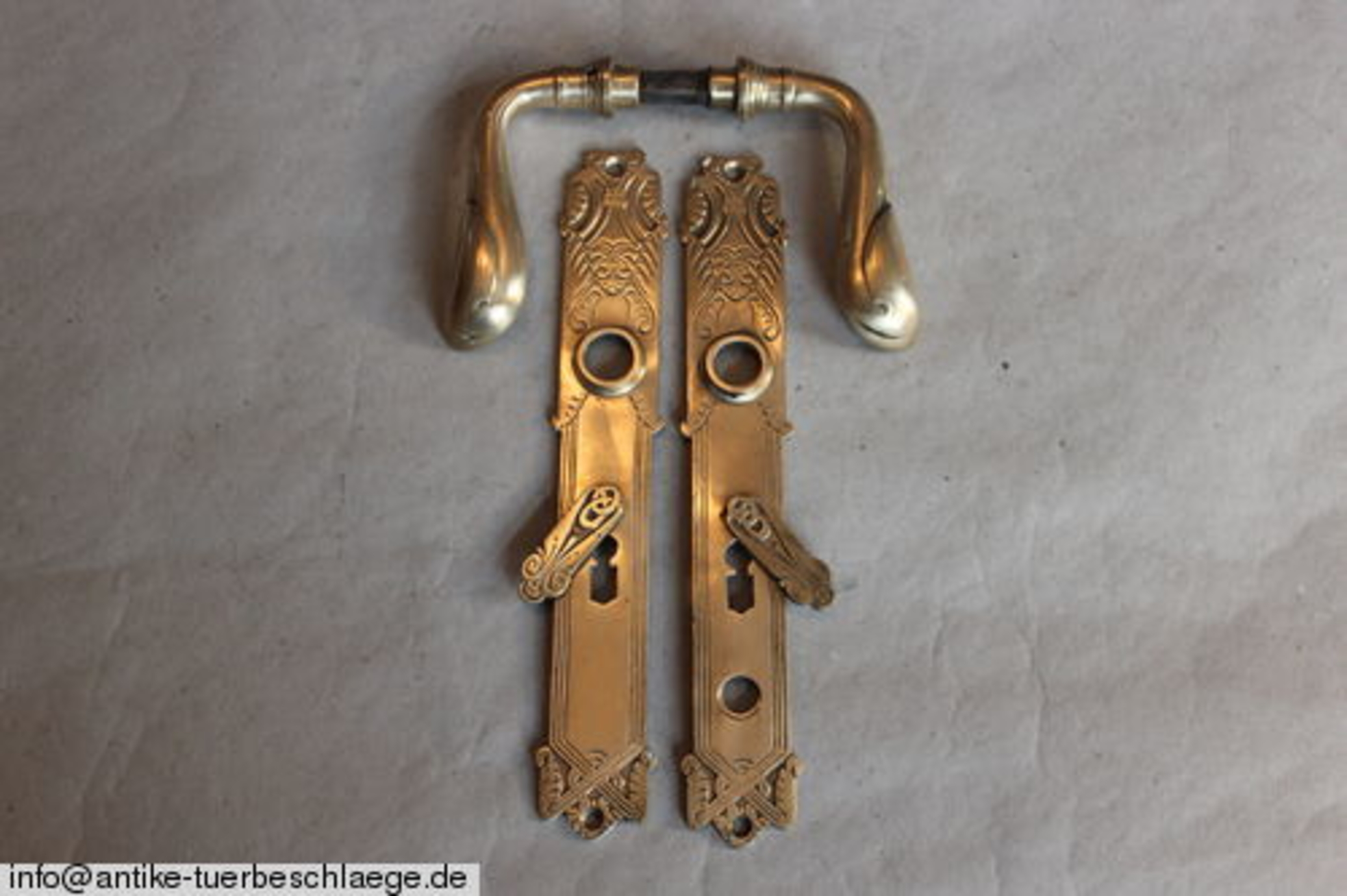 Jugendstil Türbeschlag original antik – Ansicht 1