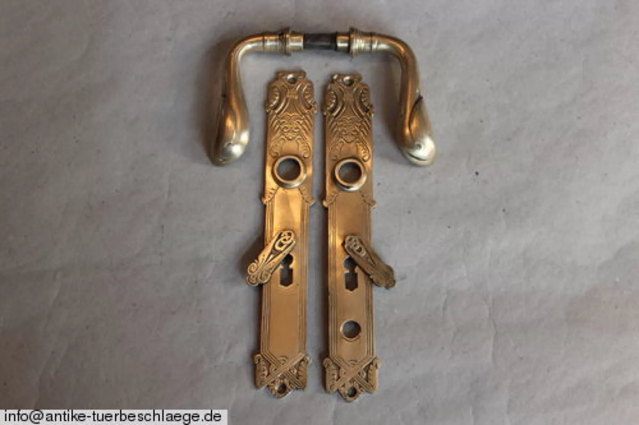 Jugendstil Türbeschlag original antik – Ansicht 1
