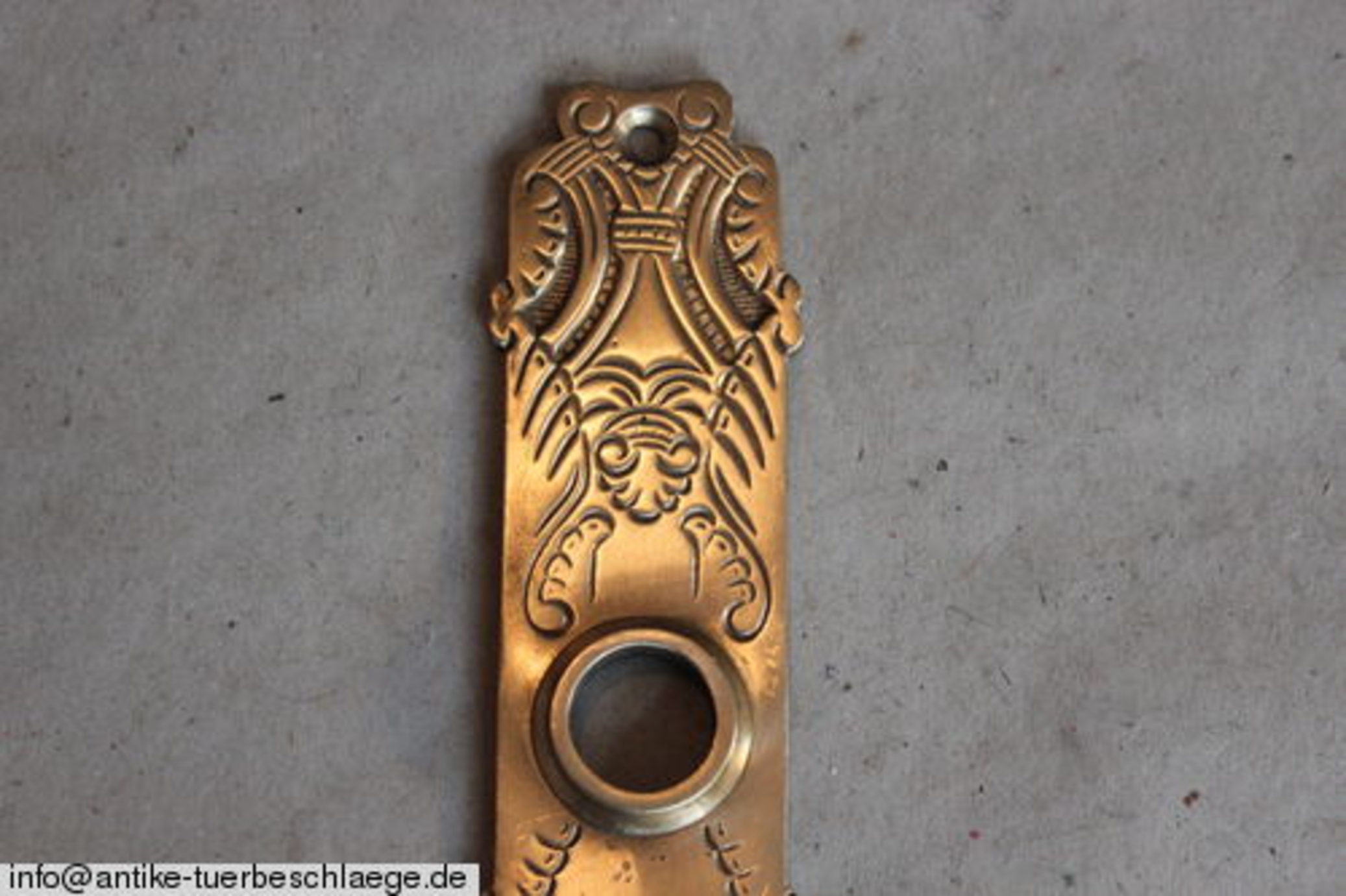 Jugendstil Türbeschlag original antik – Ansicht 2
