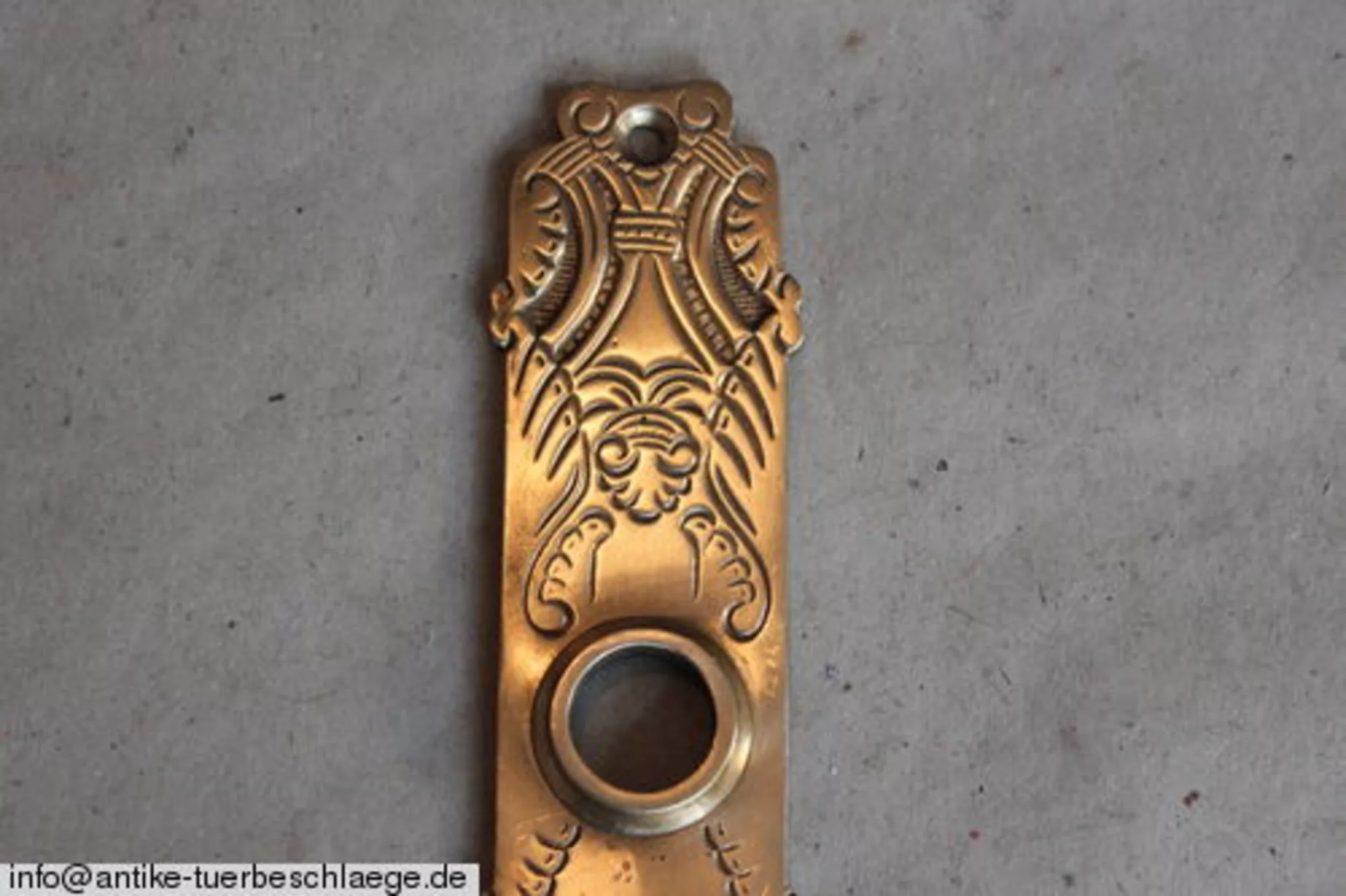 Jugendstil Türbeschlag original antik – Ansicht 2